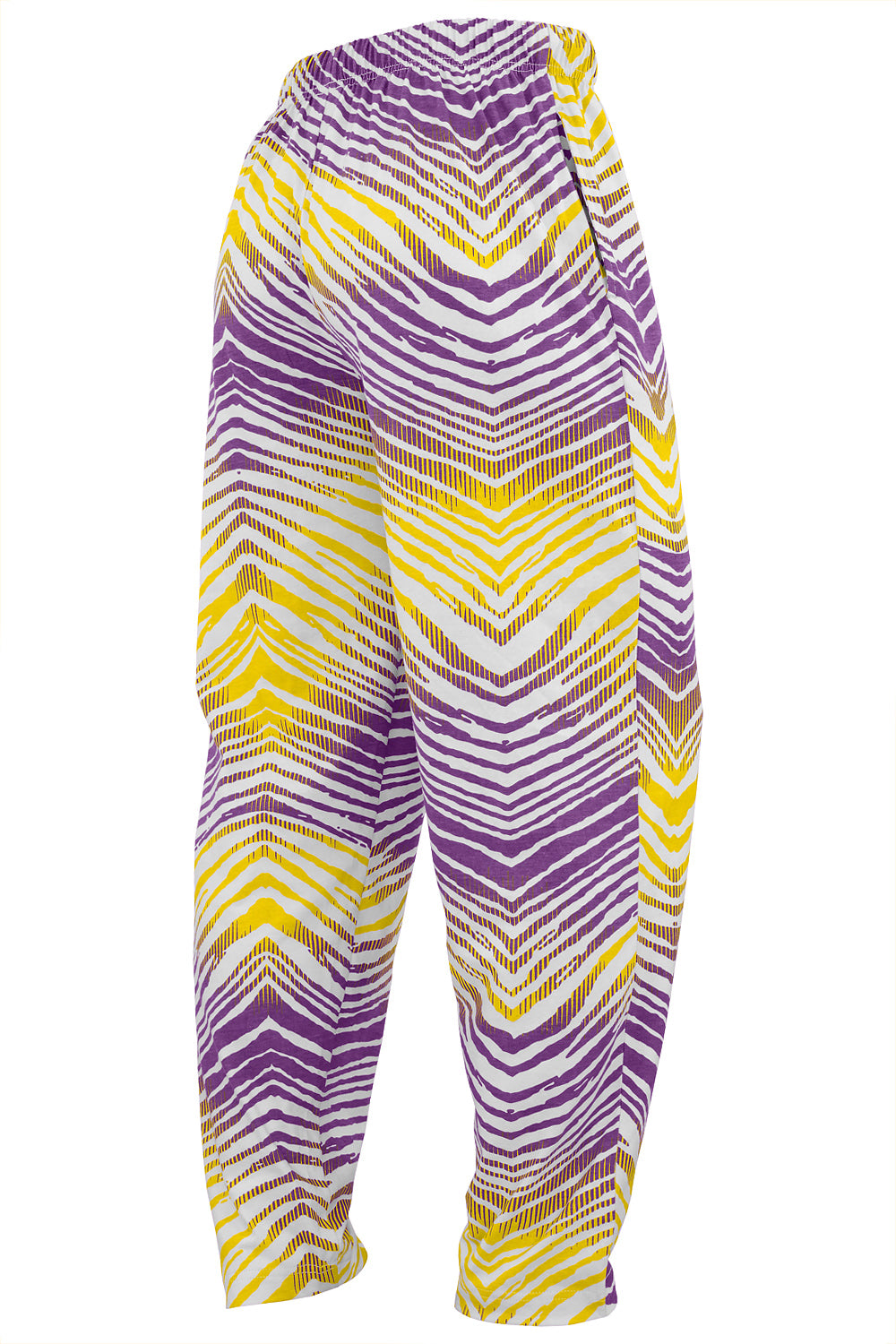 Zubaz NFL Minnesota Vikings Adult Unisex Team Color 3 Color Zebra Ombr