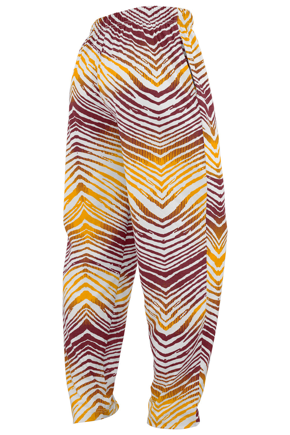Zubaz NFL Adult Unisex Z88 Embroidered Zebra Ombre TMC Pants, Washington Commanders