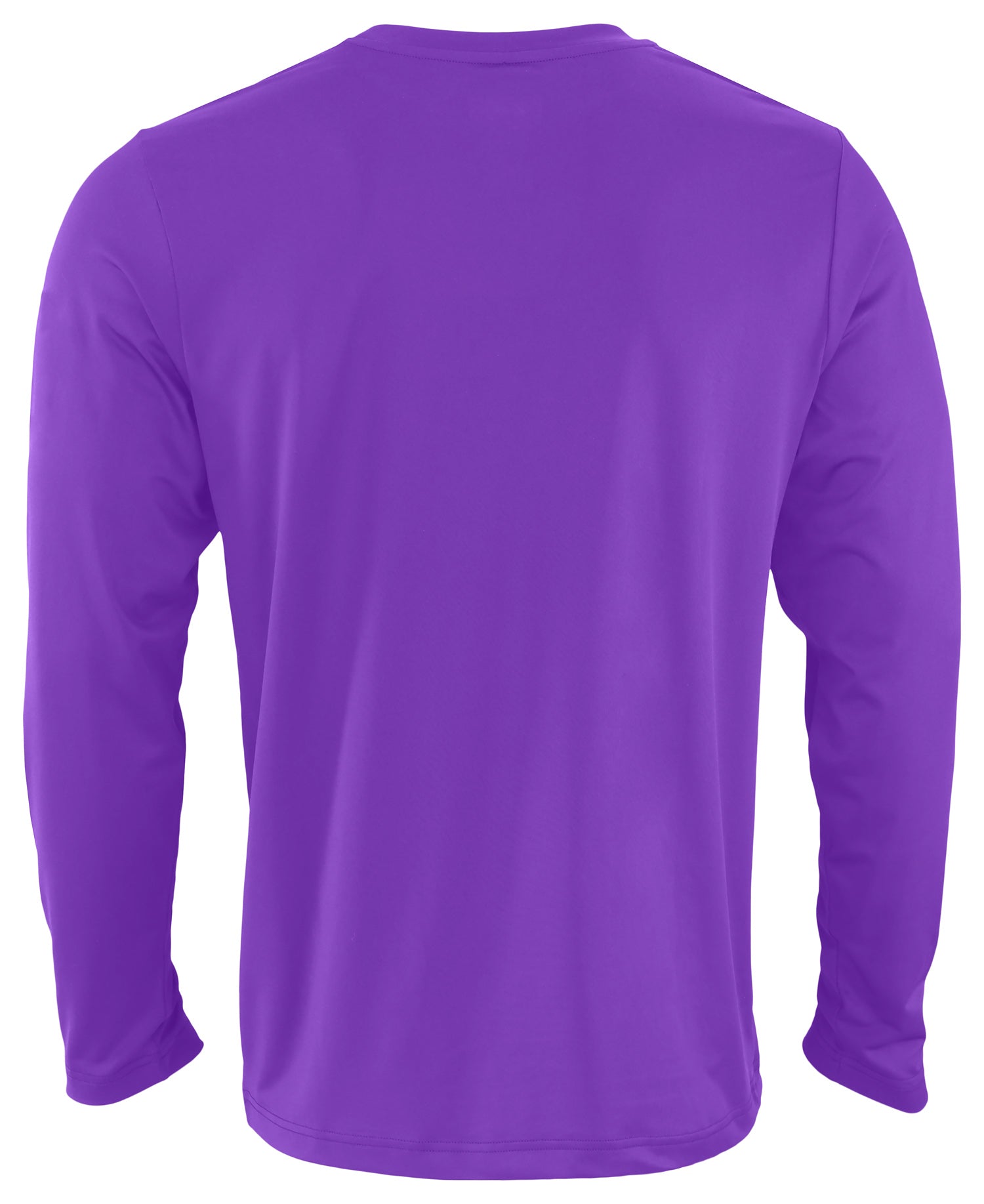 Zubaz NFL Men's Hail Mary Team Color Long Sleeve T-Shirt, Minnesota Vikings