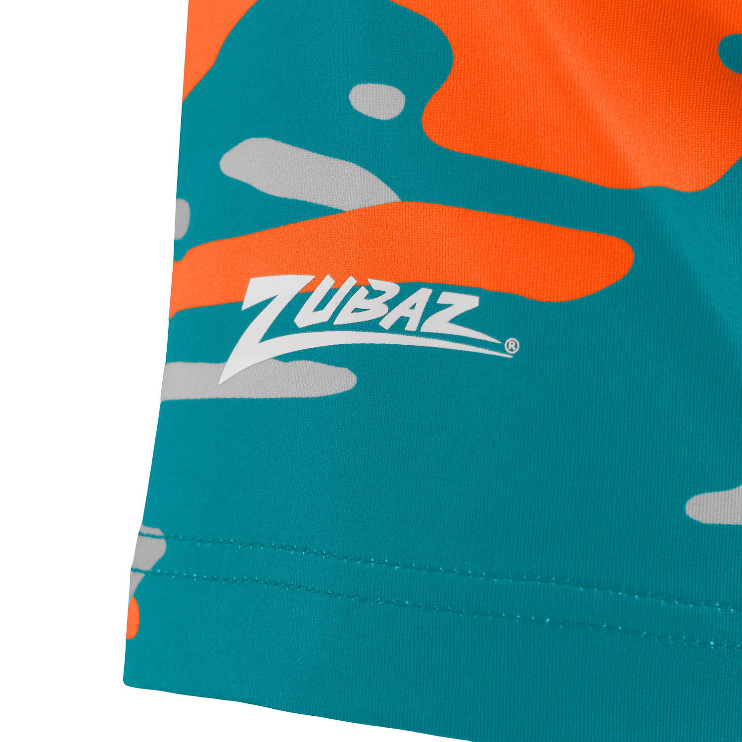 Zubaz NFL Men's Camo Alternate Color Short Sleeve T-Shirt, Miami Dolph