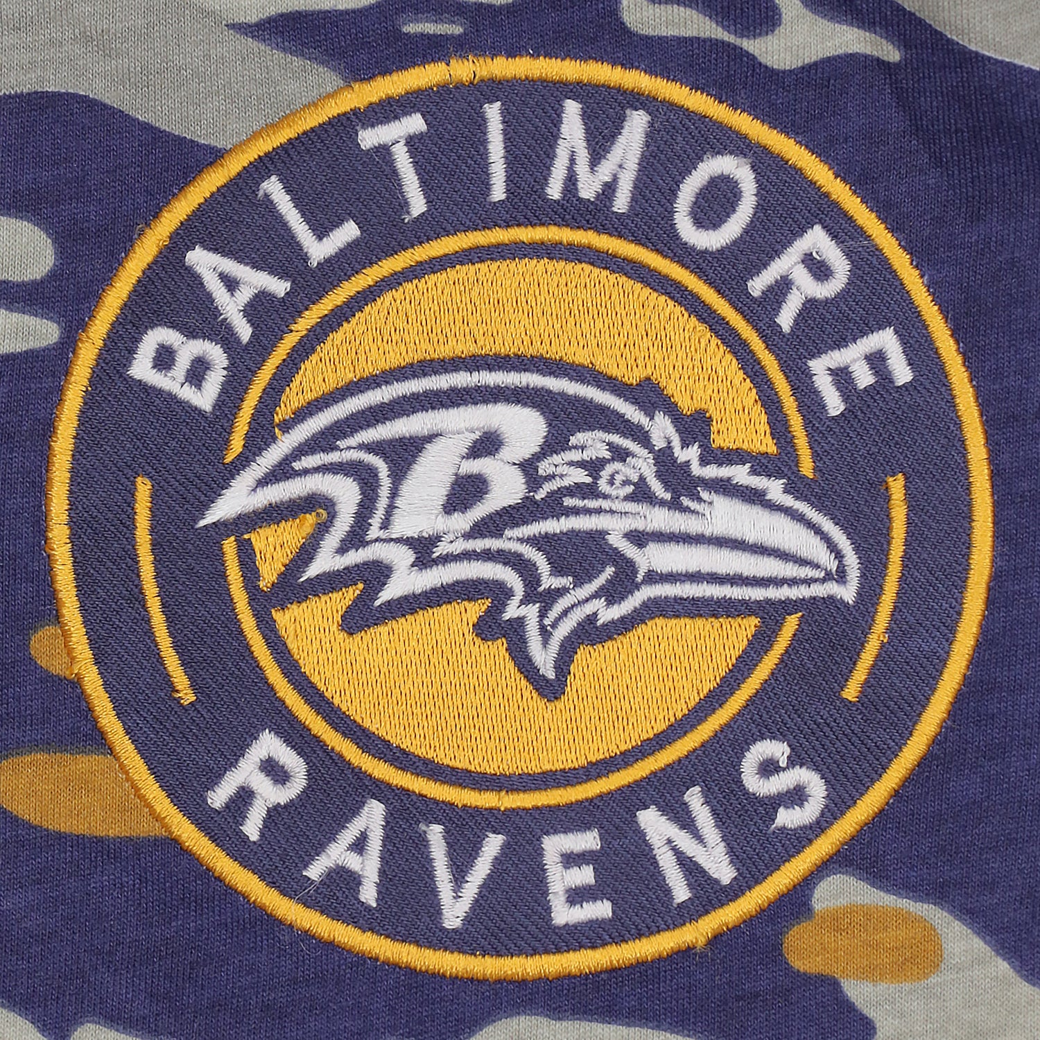 Zubaz NFL Adult Unisex Z88 Embroidered Alt Camo Pants, Baltimore Raven
