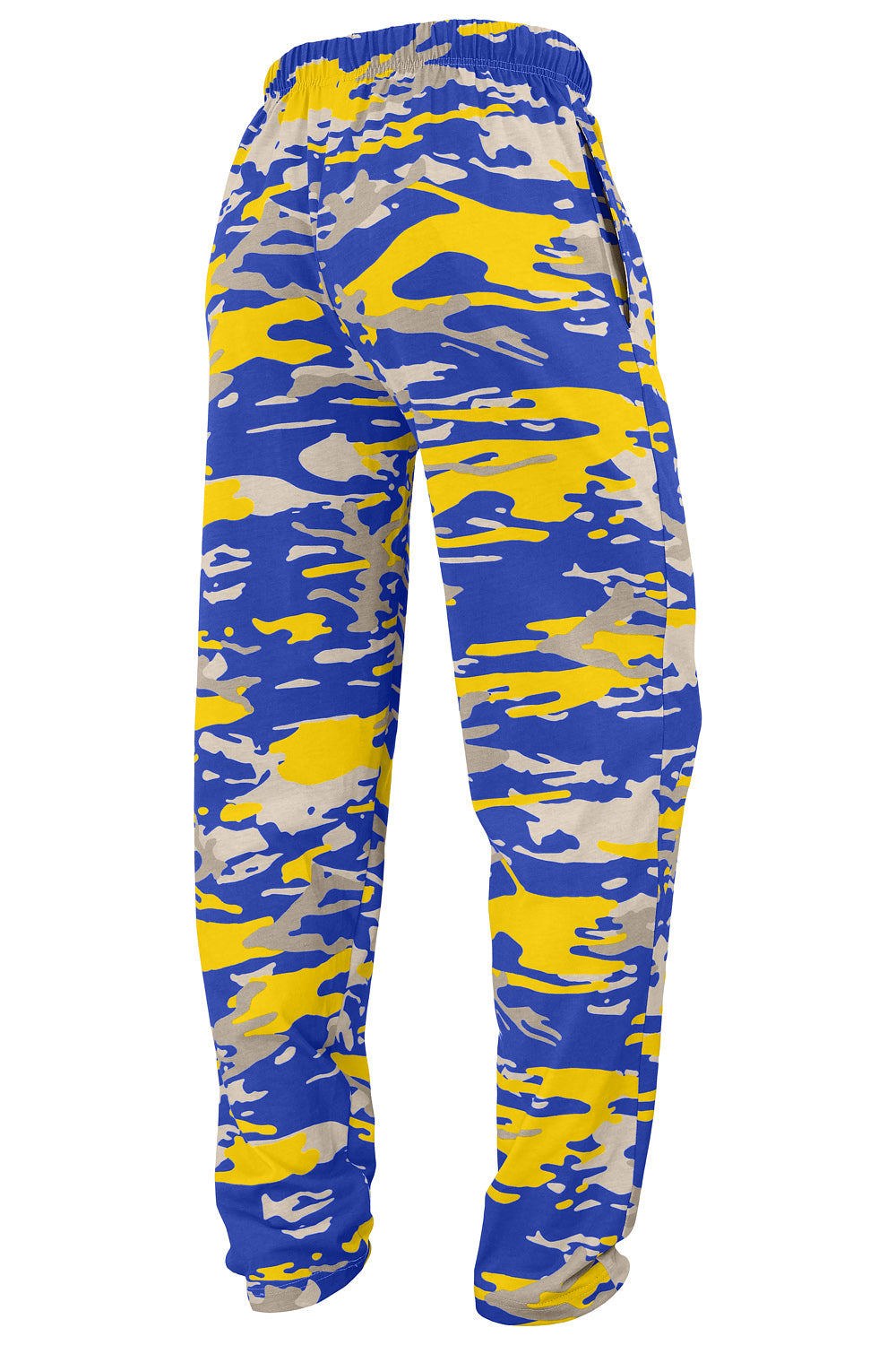 Zubaz NFL Adult Unisex Z88 Embroidered Alt Camo Pants, Los Angeles Ram