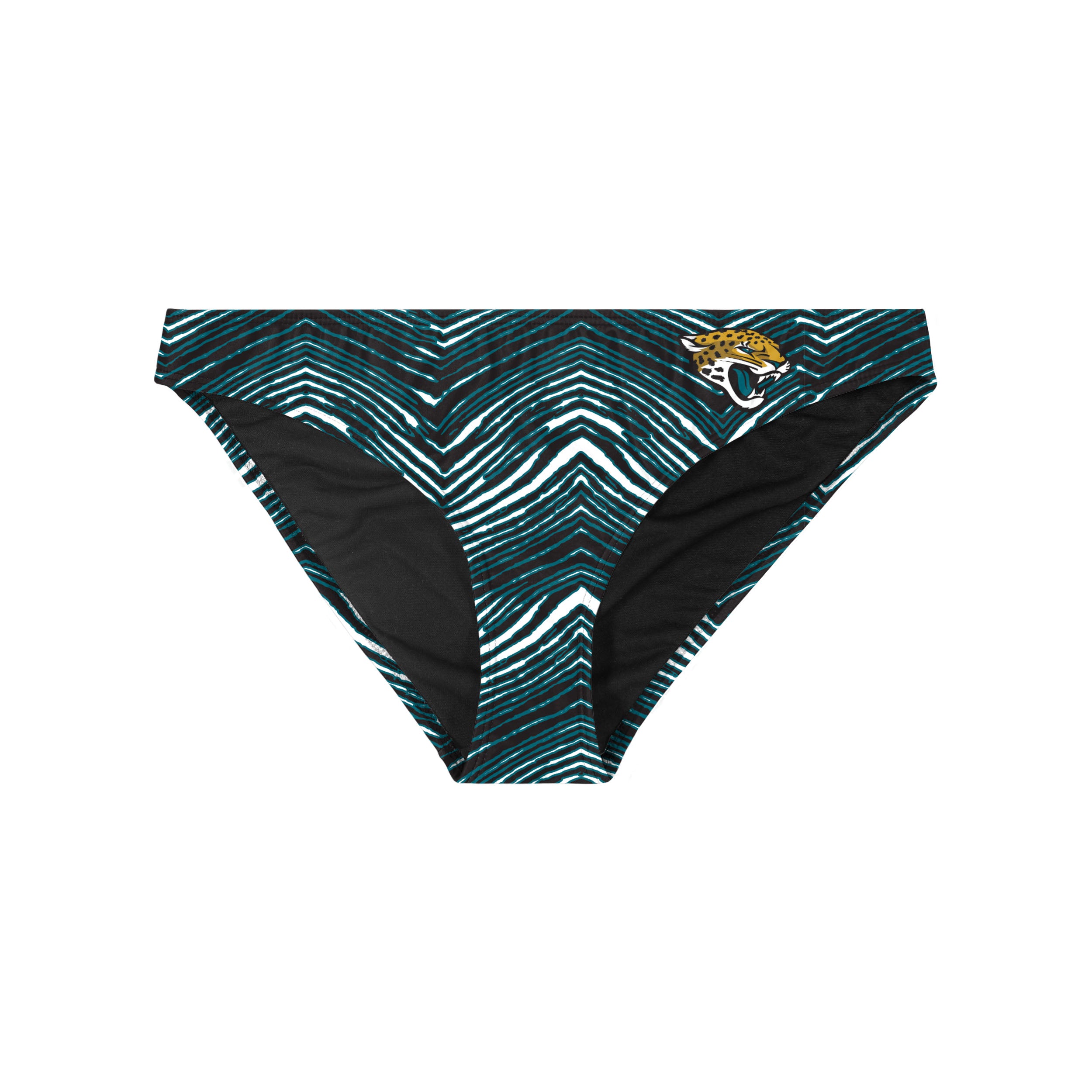 Zubaz NFL Women's Jacksonville Jaguars Exclusive Bikini Bottom