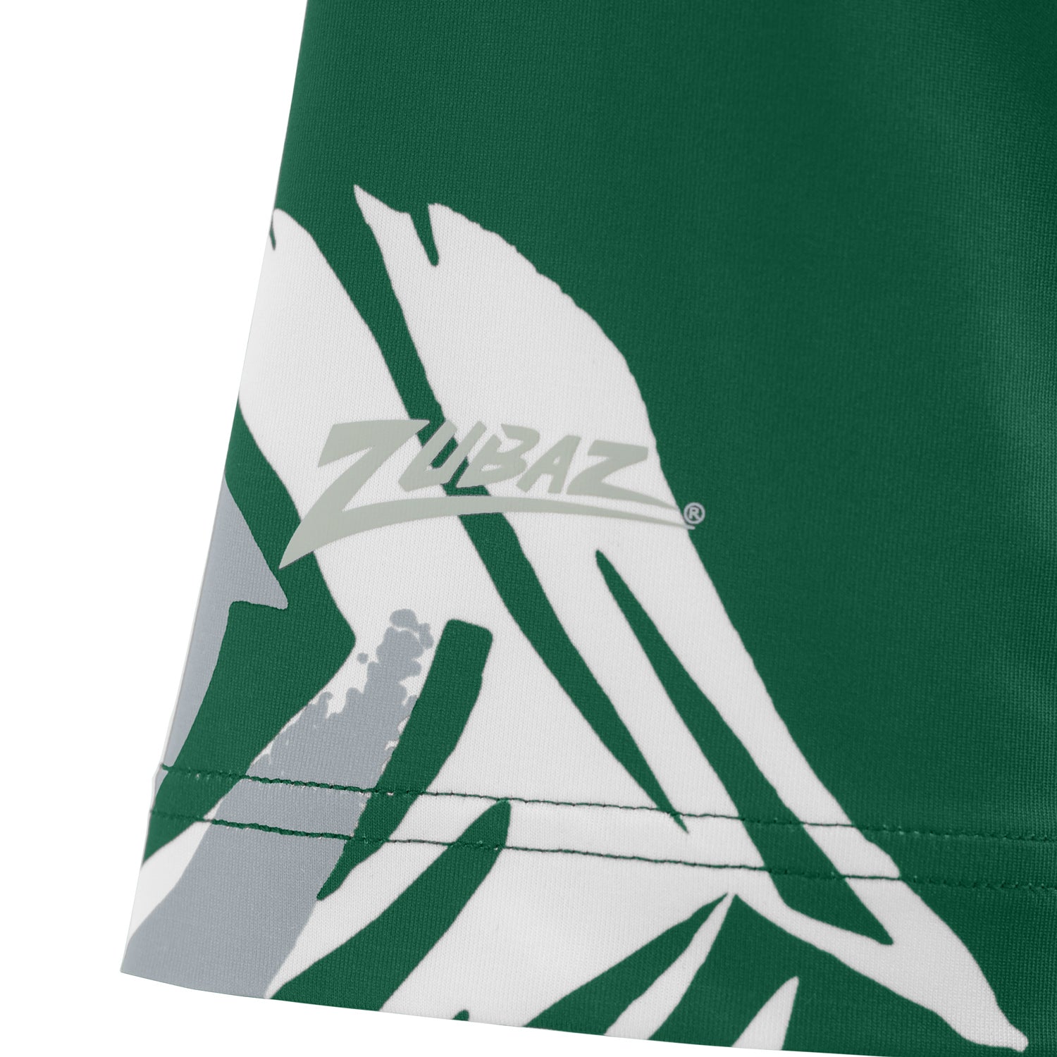 Zubaz NFL Womens Leaf Team Color Script Short Sleeve T-Shirt, New York Jets