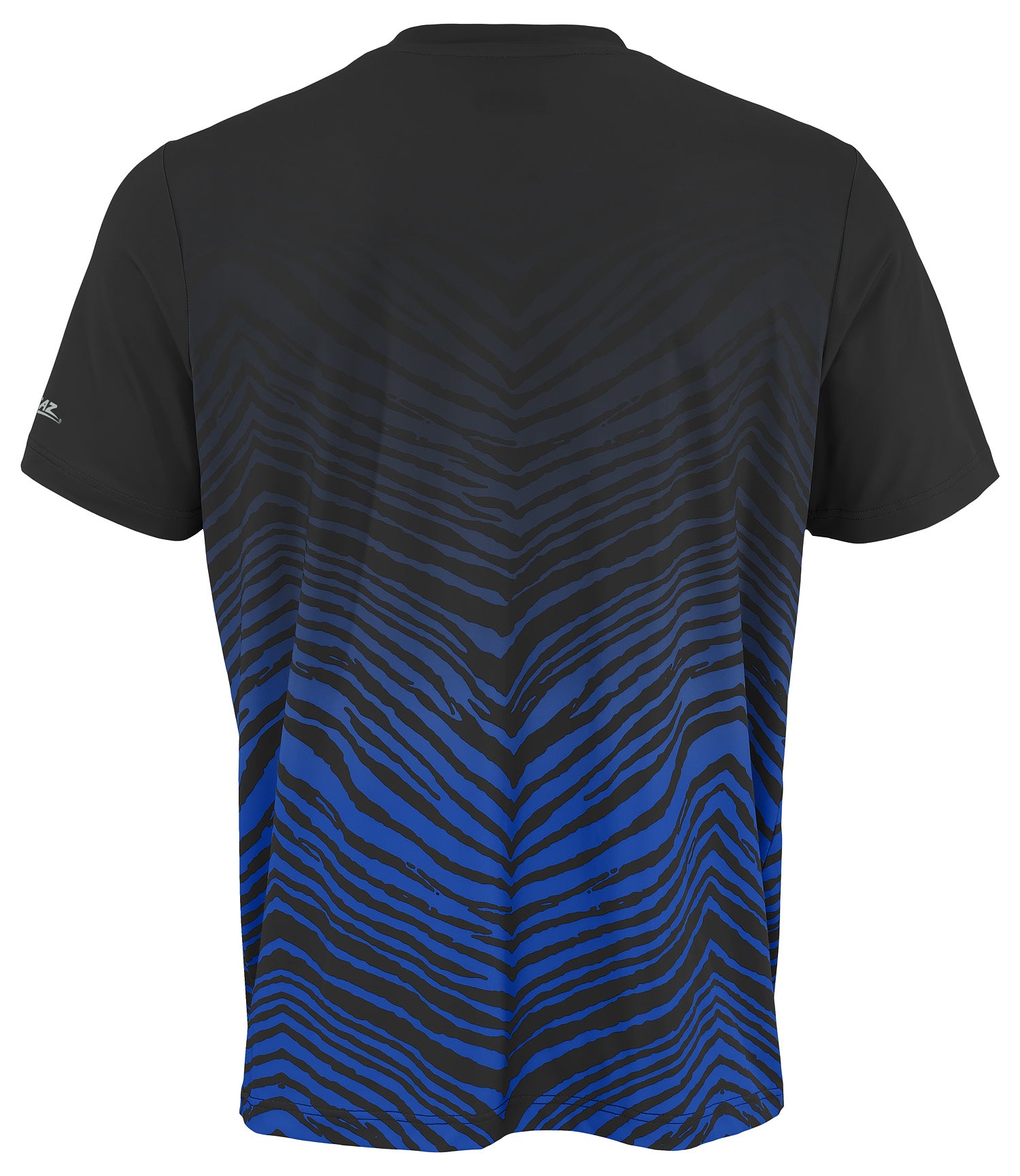Zubaz NFL Men's Wild Card Zebra Team Color Short SleeveT Shirt, Indianapolis Colts