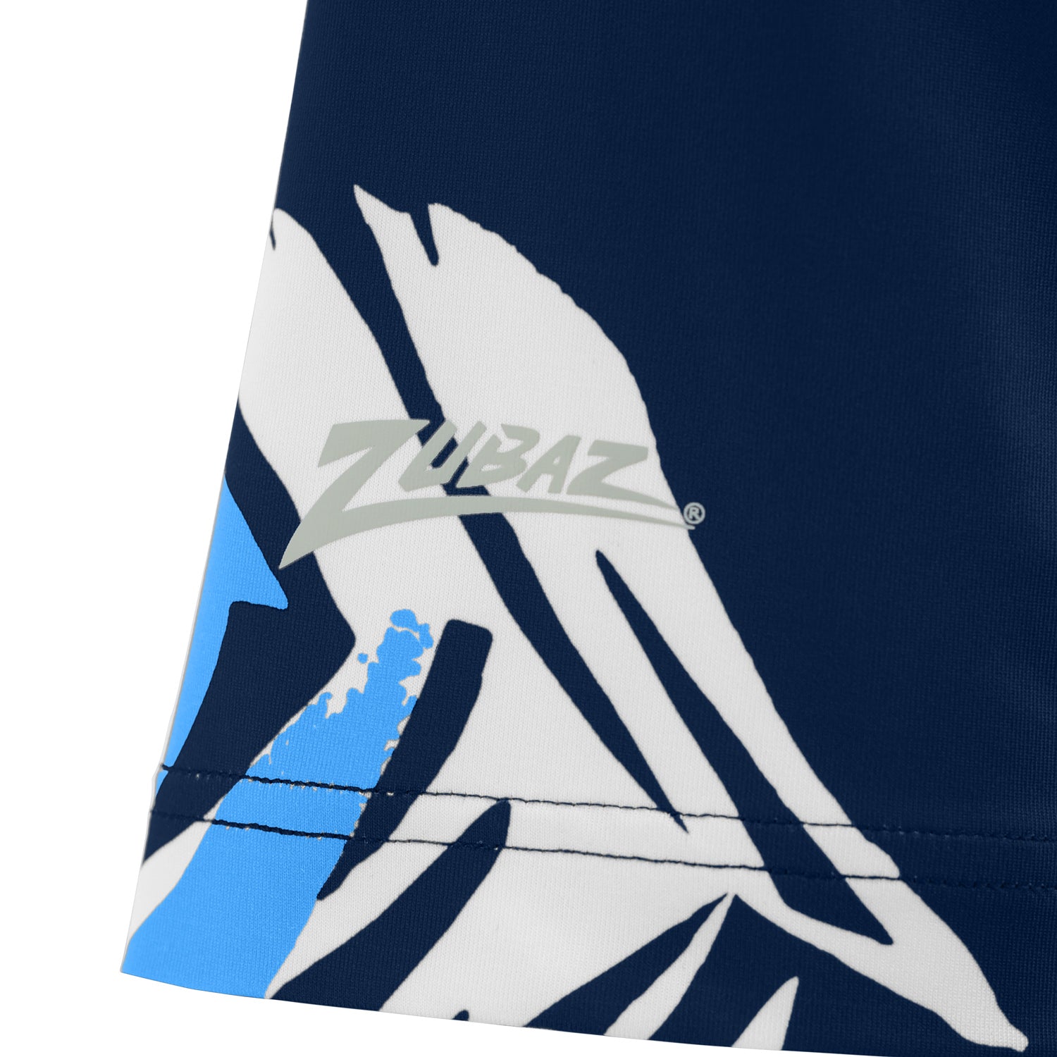 Zubaz NFL Womens Leaf Team Color Script Short Sleeve T-Shirt, Tennessee Titans