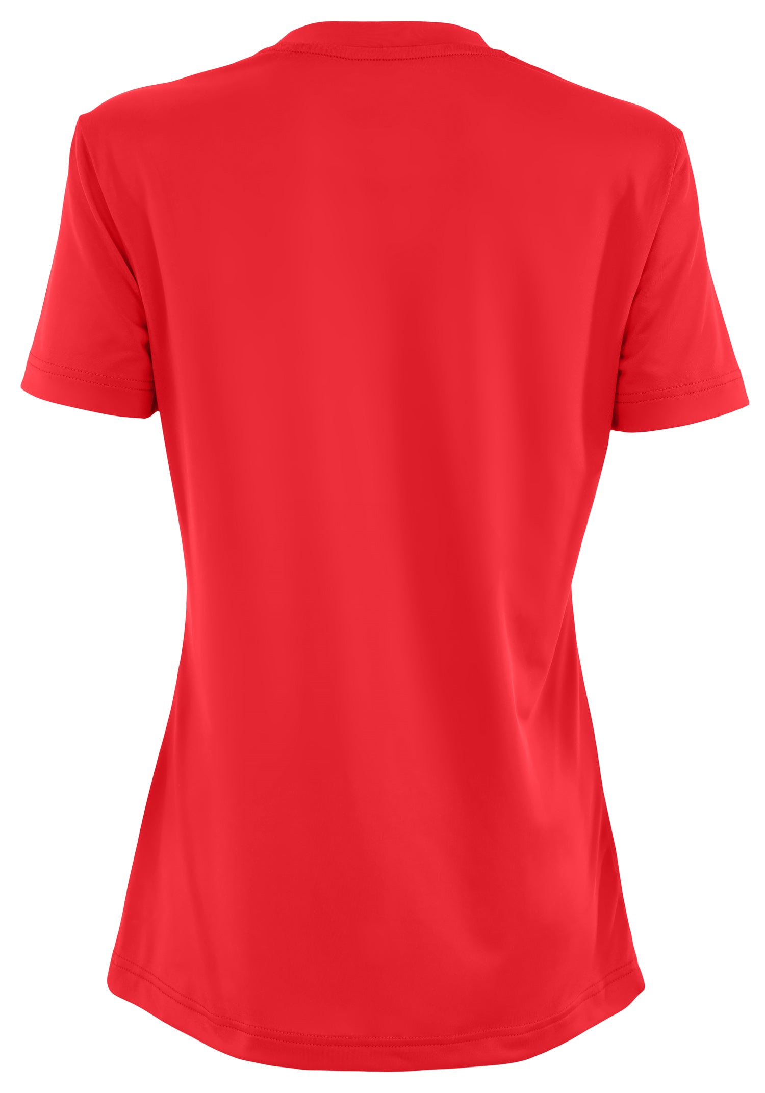 Zubaz NFL Women's Kicker Team Color Short Sleeve T-Shirt, Kansas City Chiefs