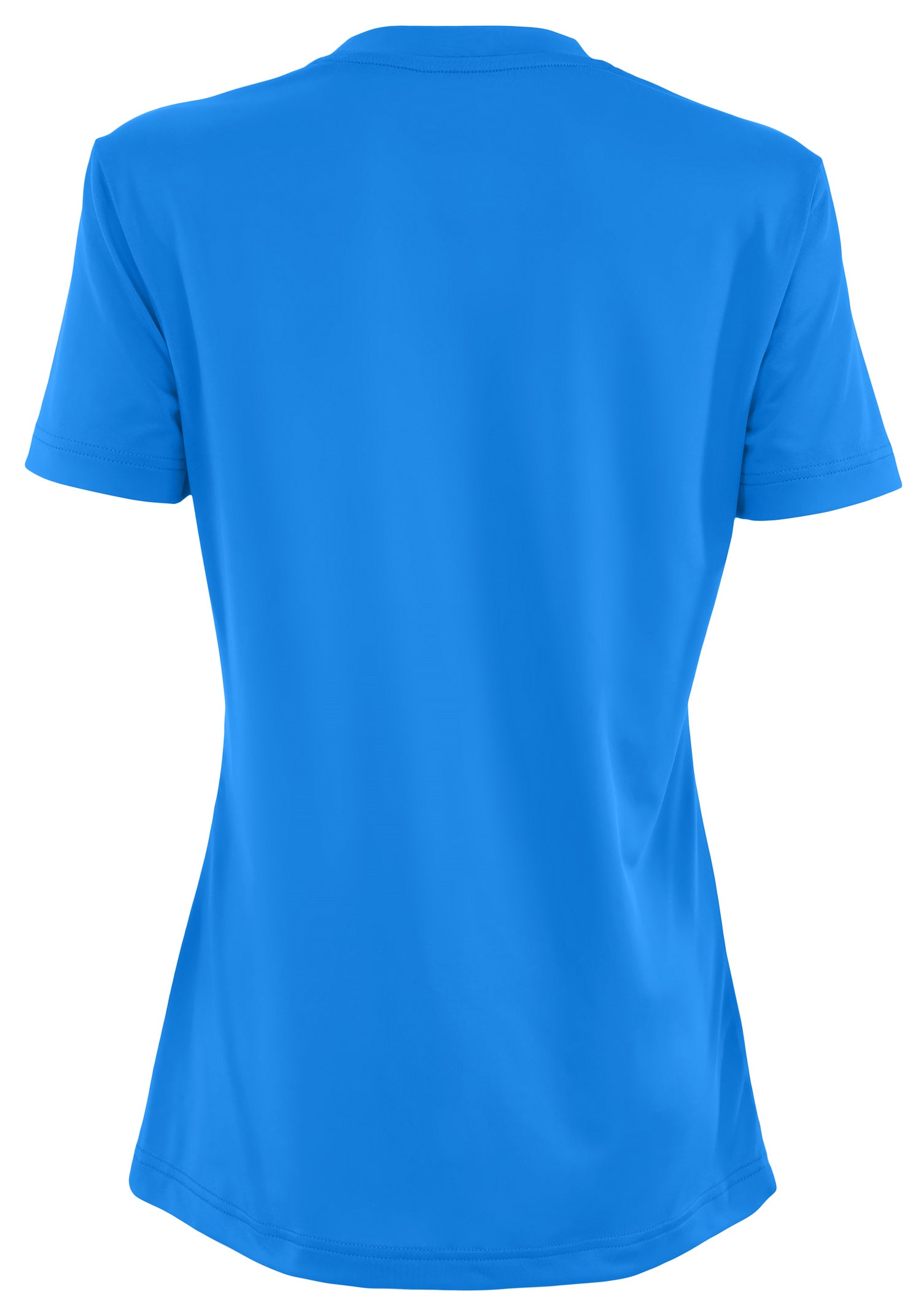 Zubaz NFL Women's Kicker Team Color Short Sleeve T-Shirt, Los Angeles Chargers