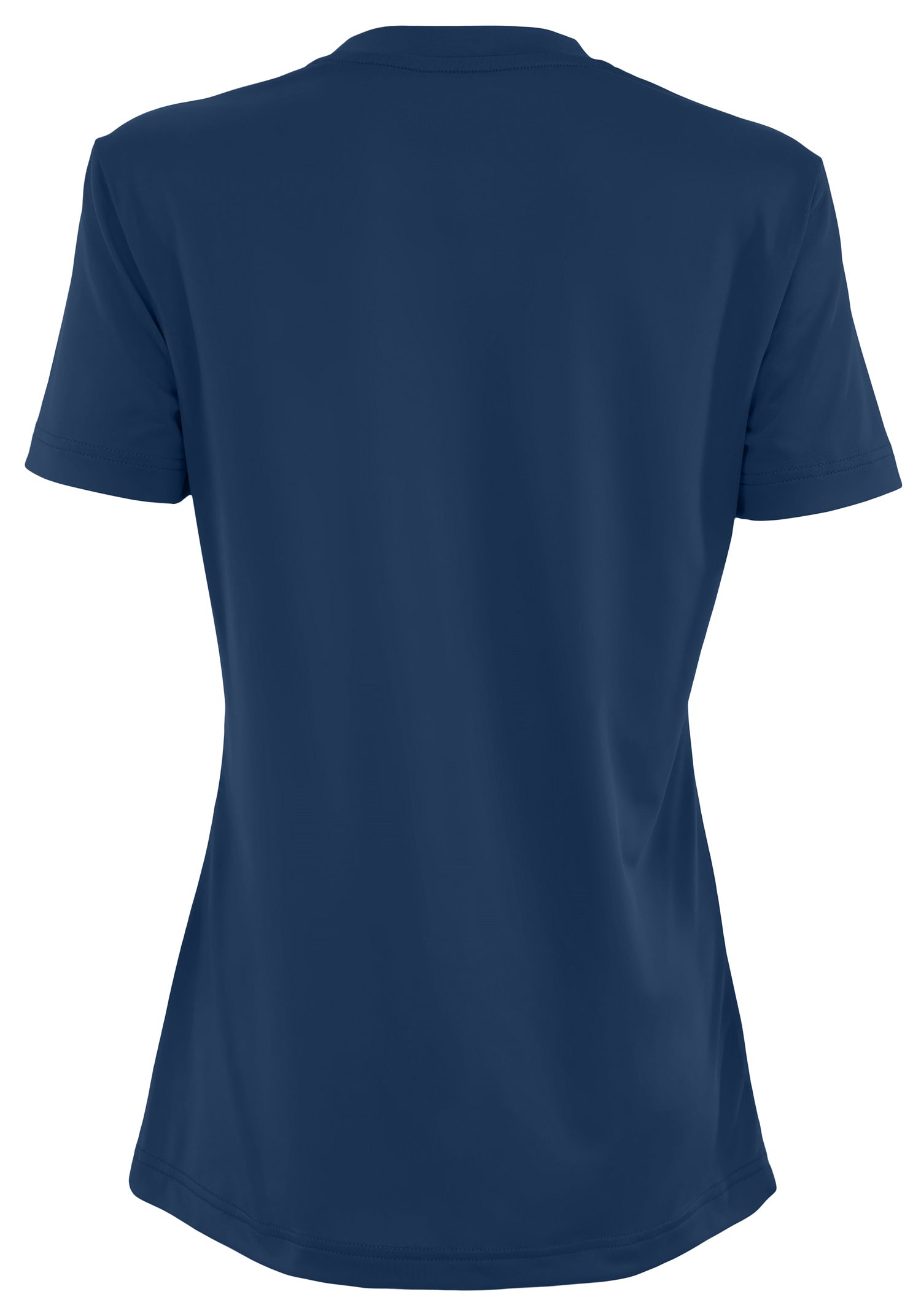 Zubaz NFL Women's Quarterback Team Color Short Sleeve T-Shirt, Chicago Bears