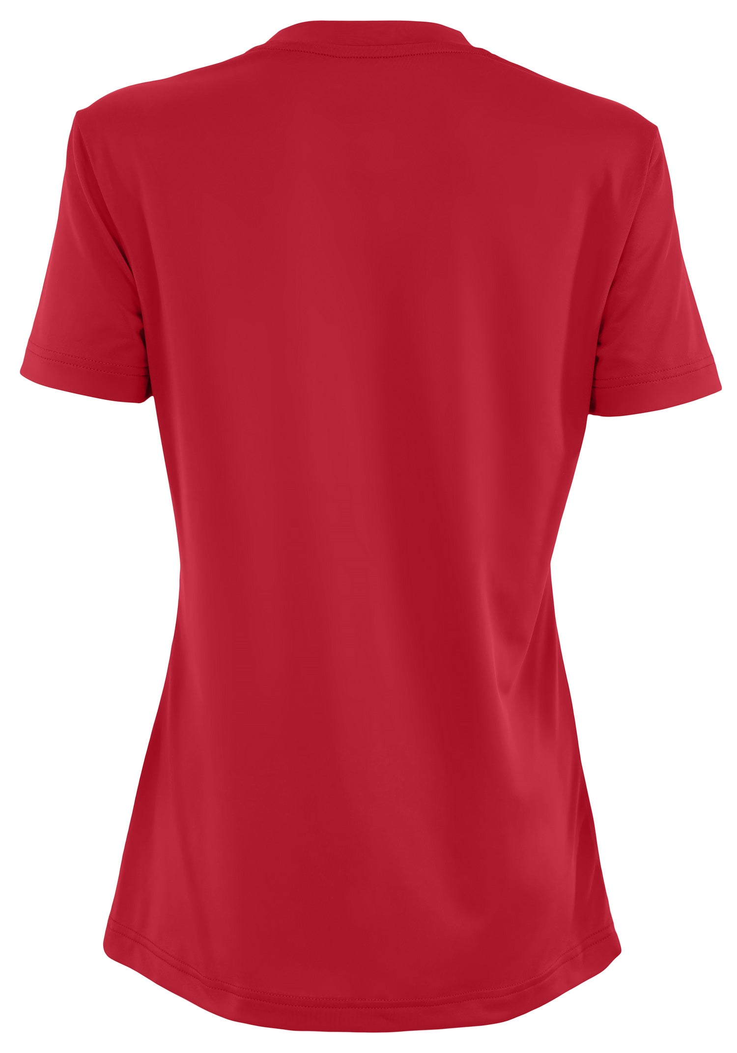 Zubaz NFL Women's Quarterback Team Color Short Sleeve T-Shirt, Tampa Bay Buccaneers