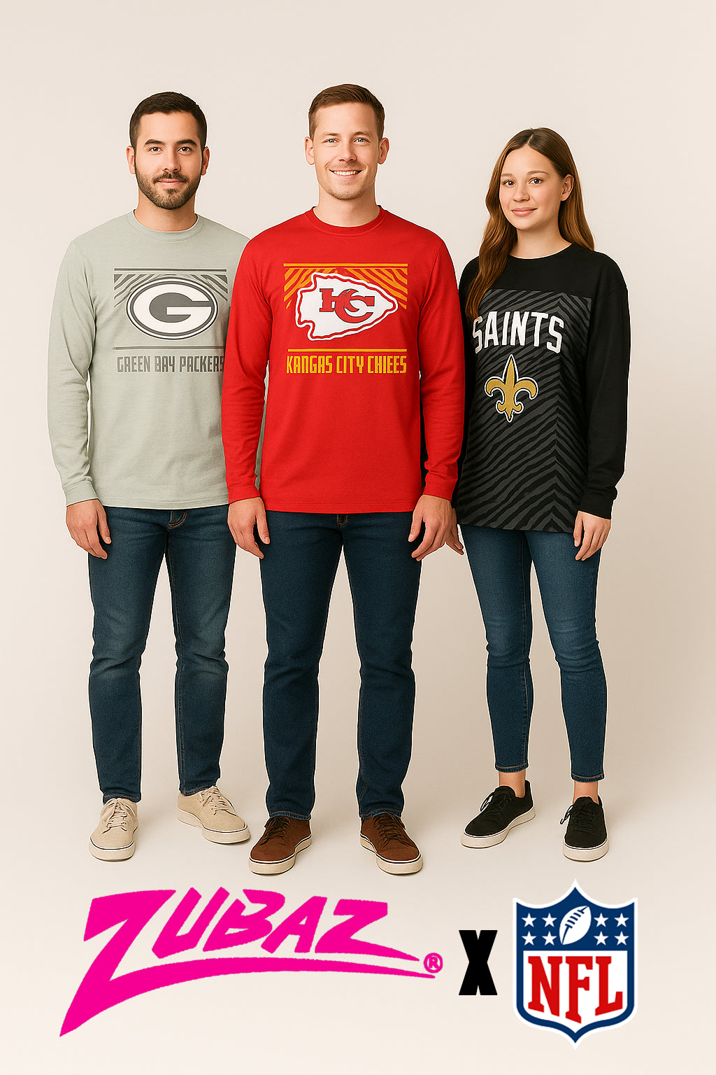 Zubaz NFL Men's Camo Alternate Color with White Circle Logo Long Sleeve T-Shirt, New York Giants