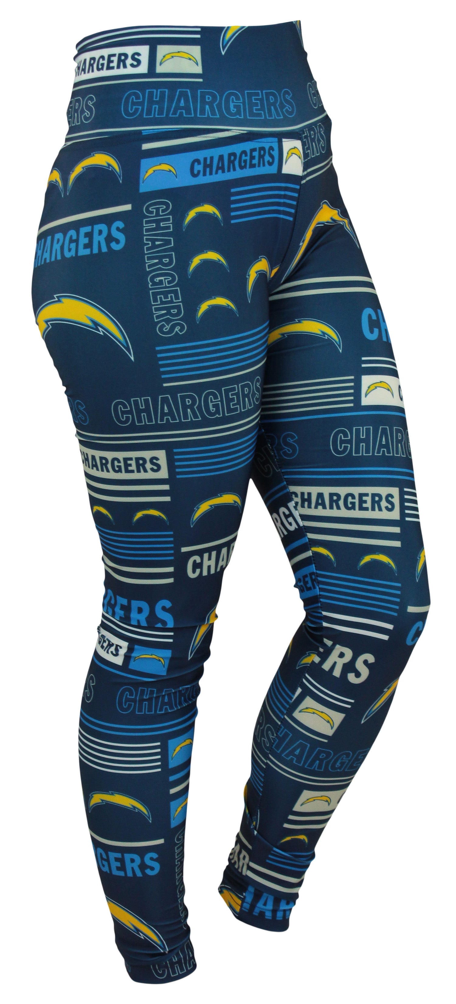 Zubaz NFL Los Angeles Chargers Women's Team Column Leggings