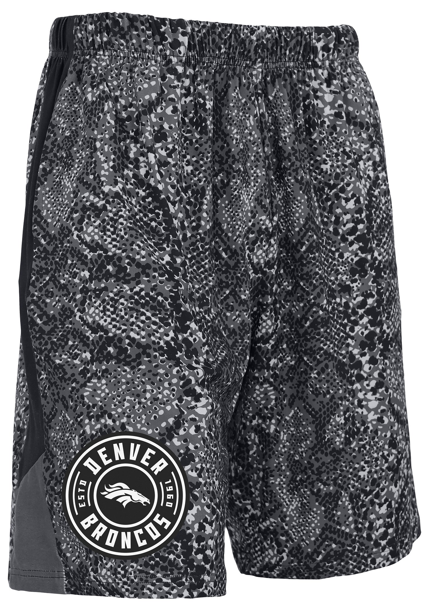 Zubaz NFL   Post Tonal Short 9in, DENVER BRONCOS