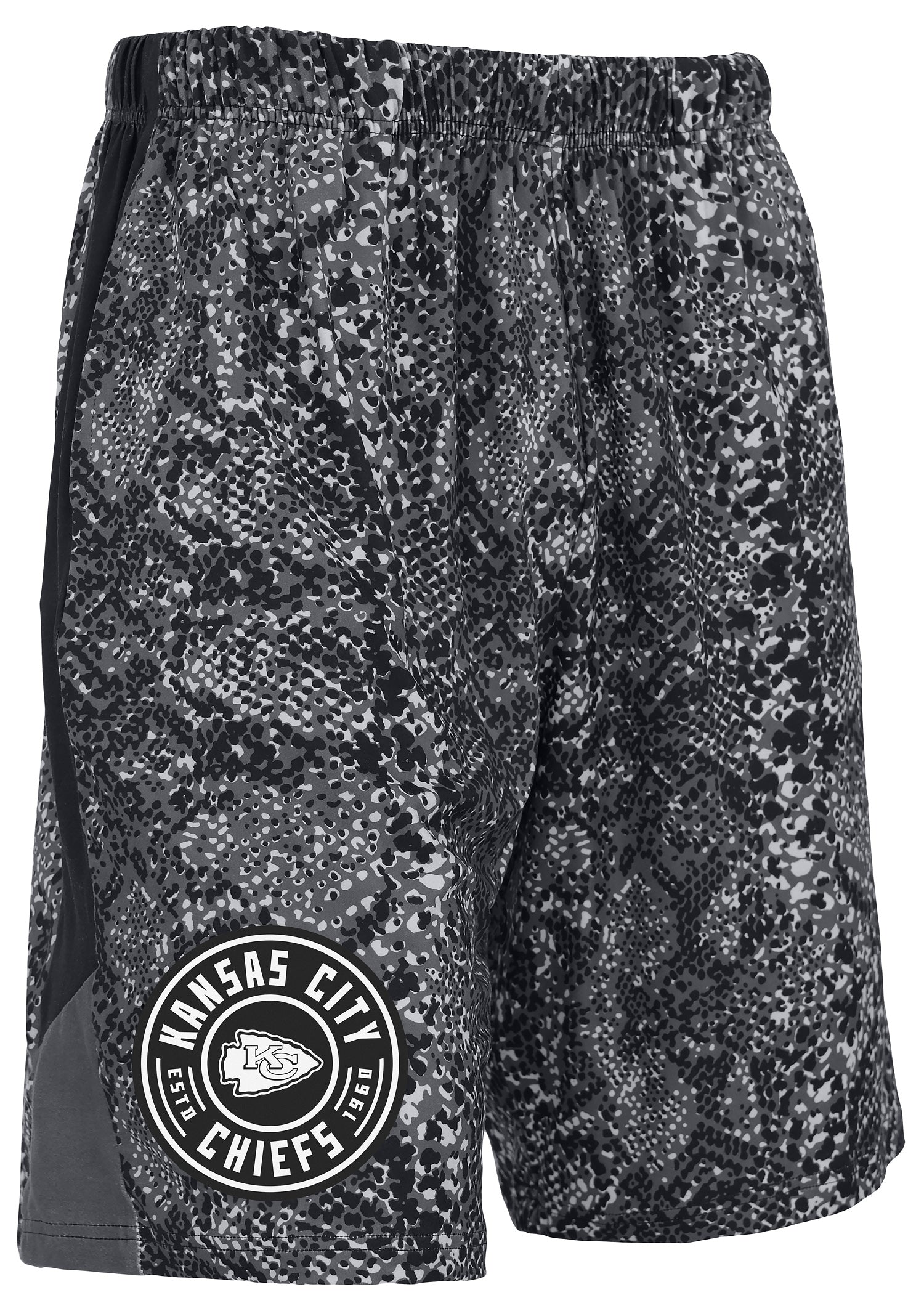 Zubaz NFL   Post Tonal Short 9in, KANSAS CITY CHIEFS