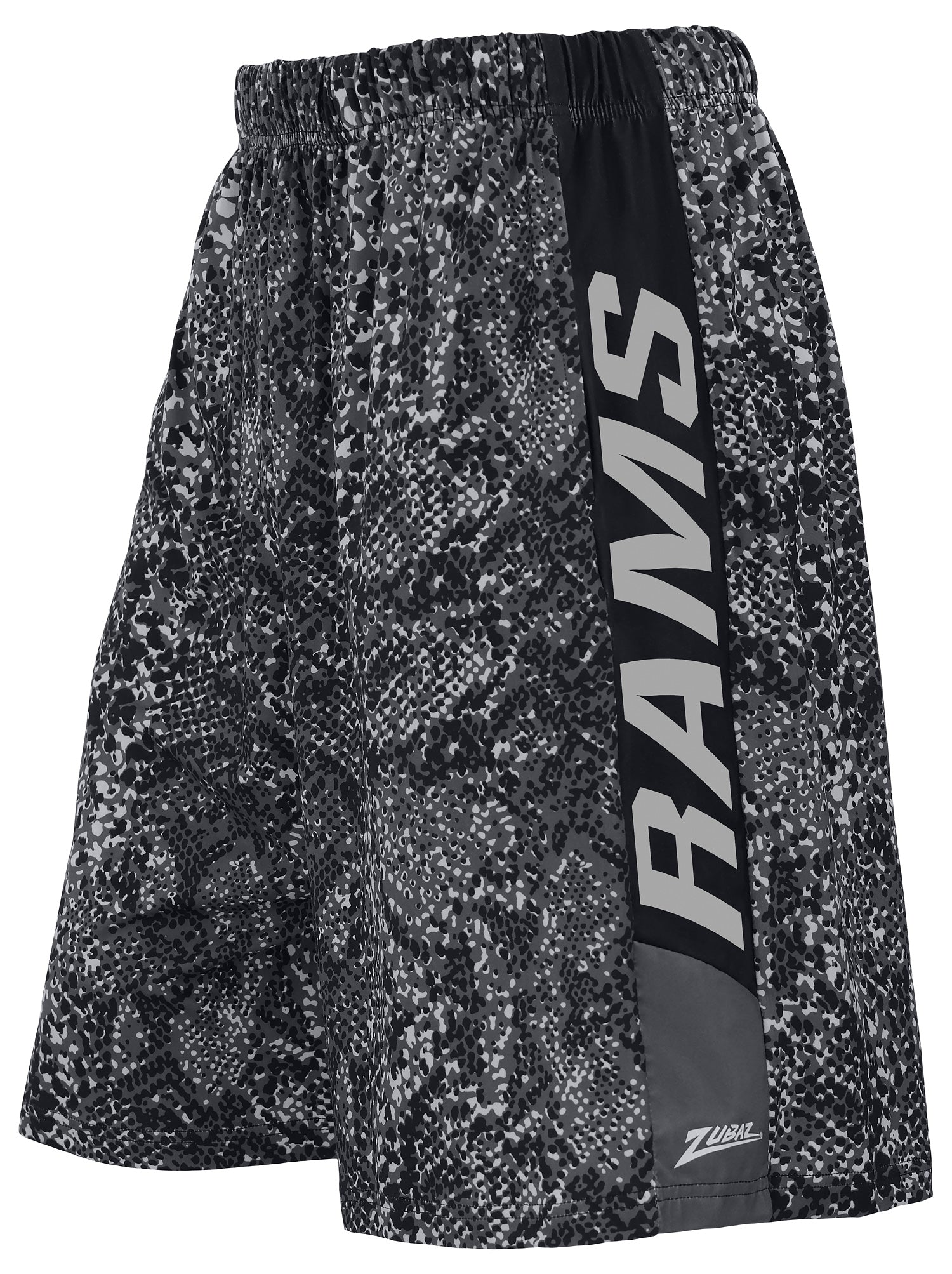Zubaz NFL   Post Tonal Short 9in, LOS ANGELES RAMS