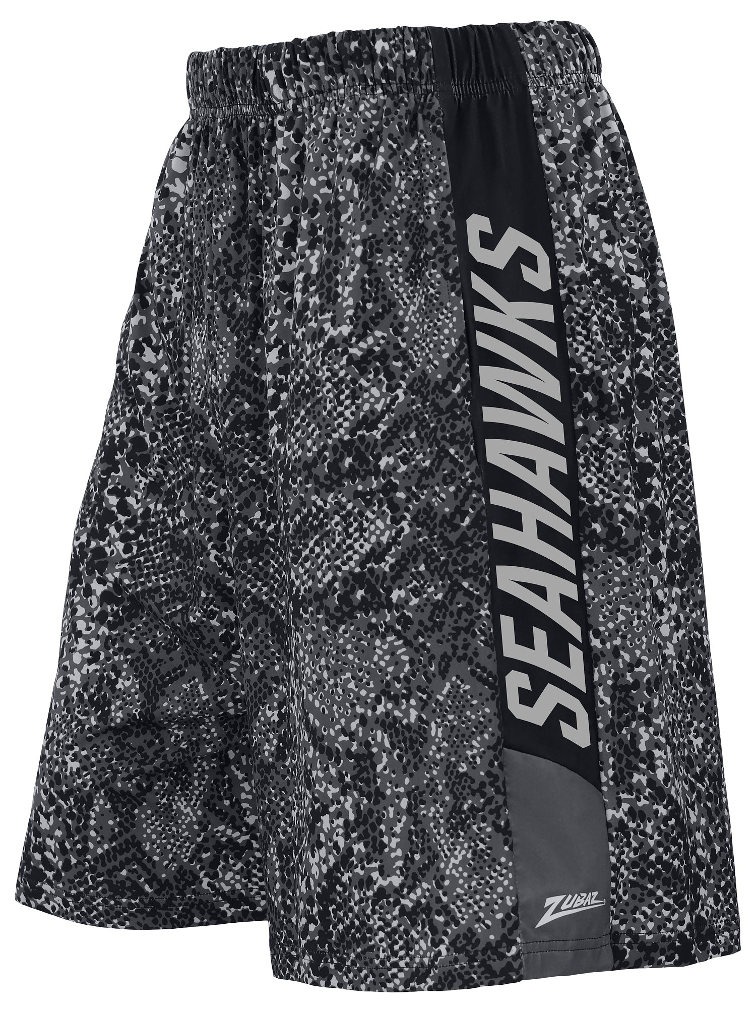 Zubaz NFL   Post Tonal Short 9in, SEATTLE SEAHAWKS