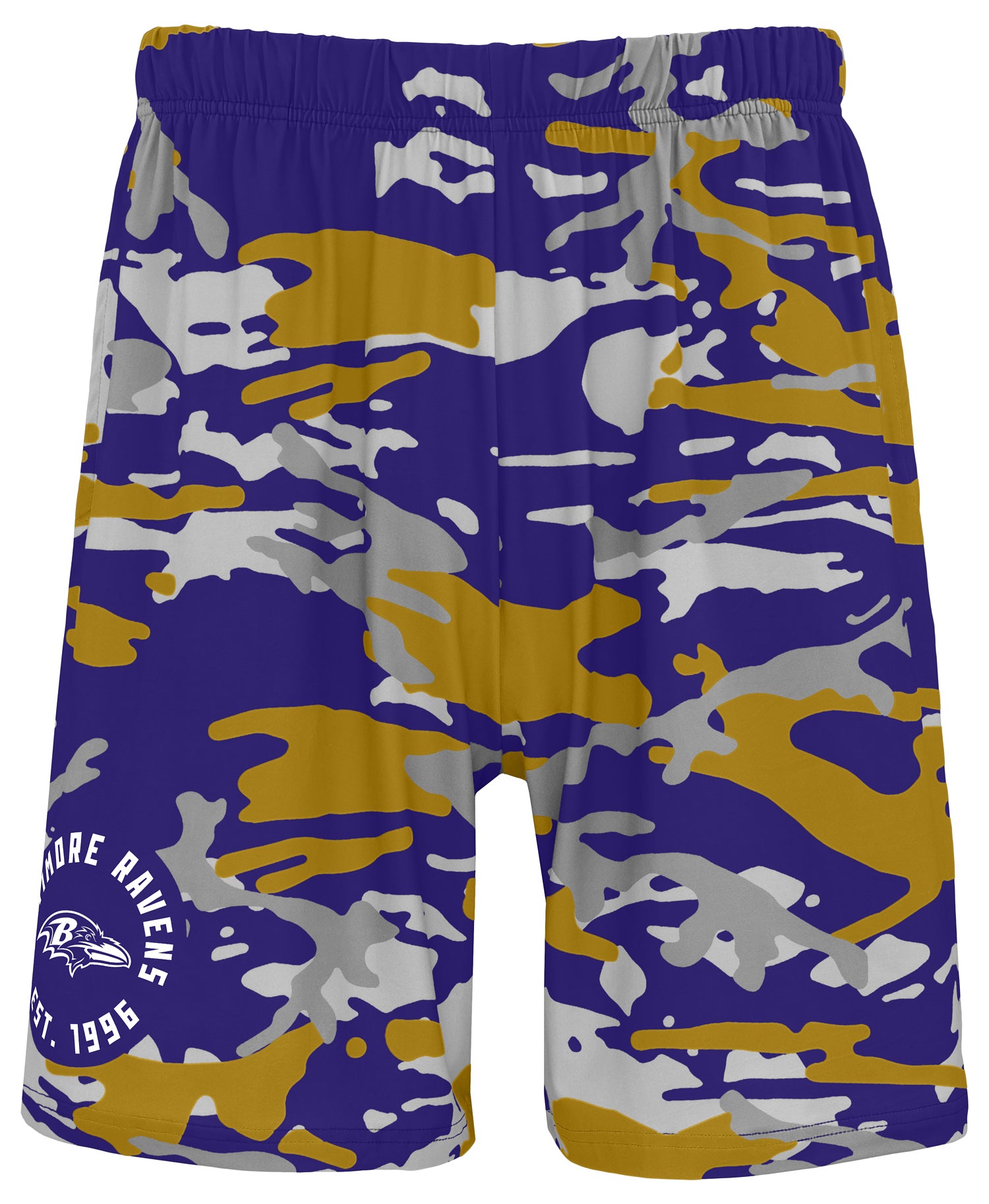 Zubaz NFL   Alt Camo Short 7in, BALTIMORE RAVENS