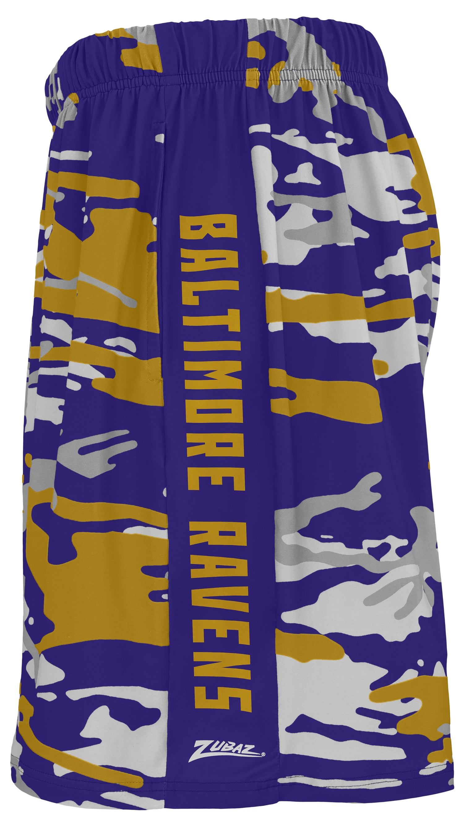 Zubaz NFL   Alt Camo Short 7in, BALTIMORE RAVENS