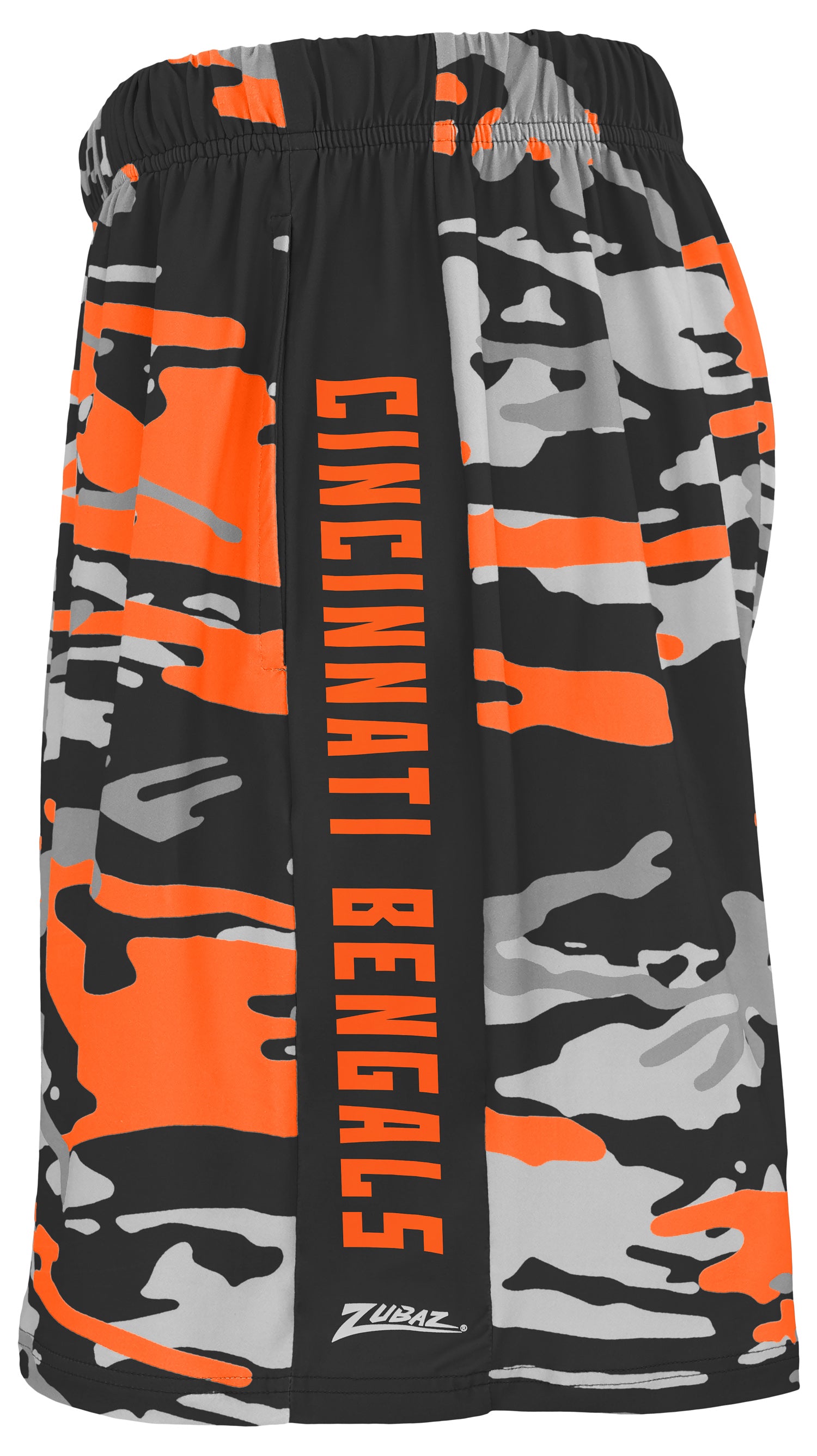 Zubaz NFL   Alt Camo Short 7in, CINCINNATI BENGALS