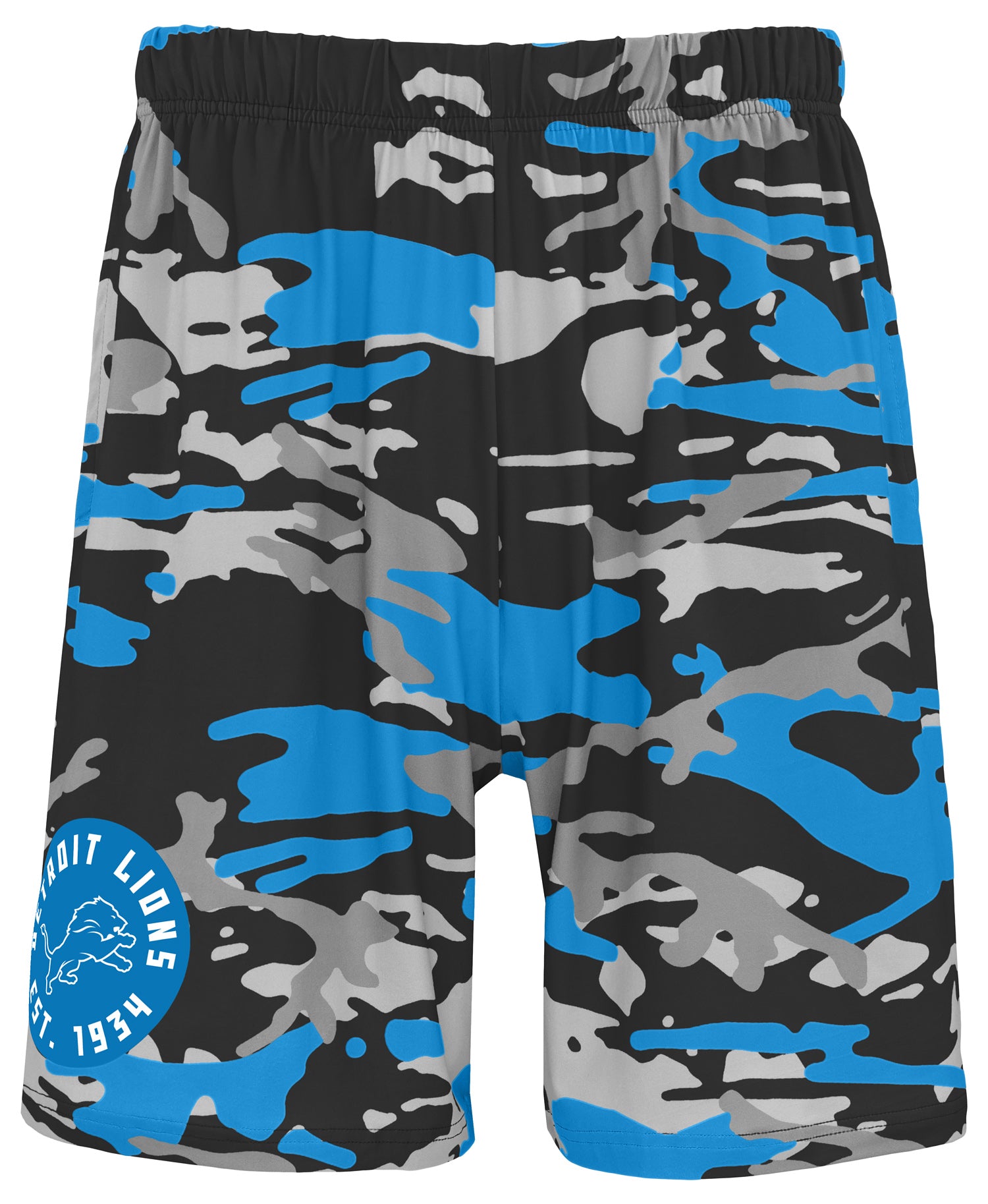 Zubaz NFL   Alt Camo Short 7in, DETROIT LIONS