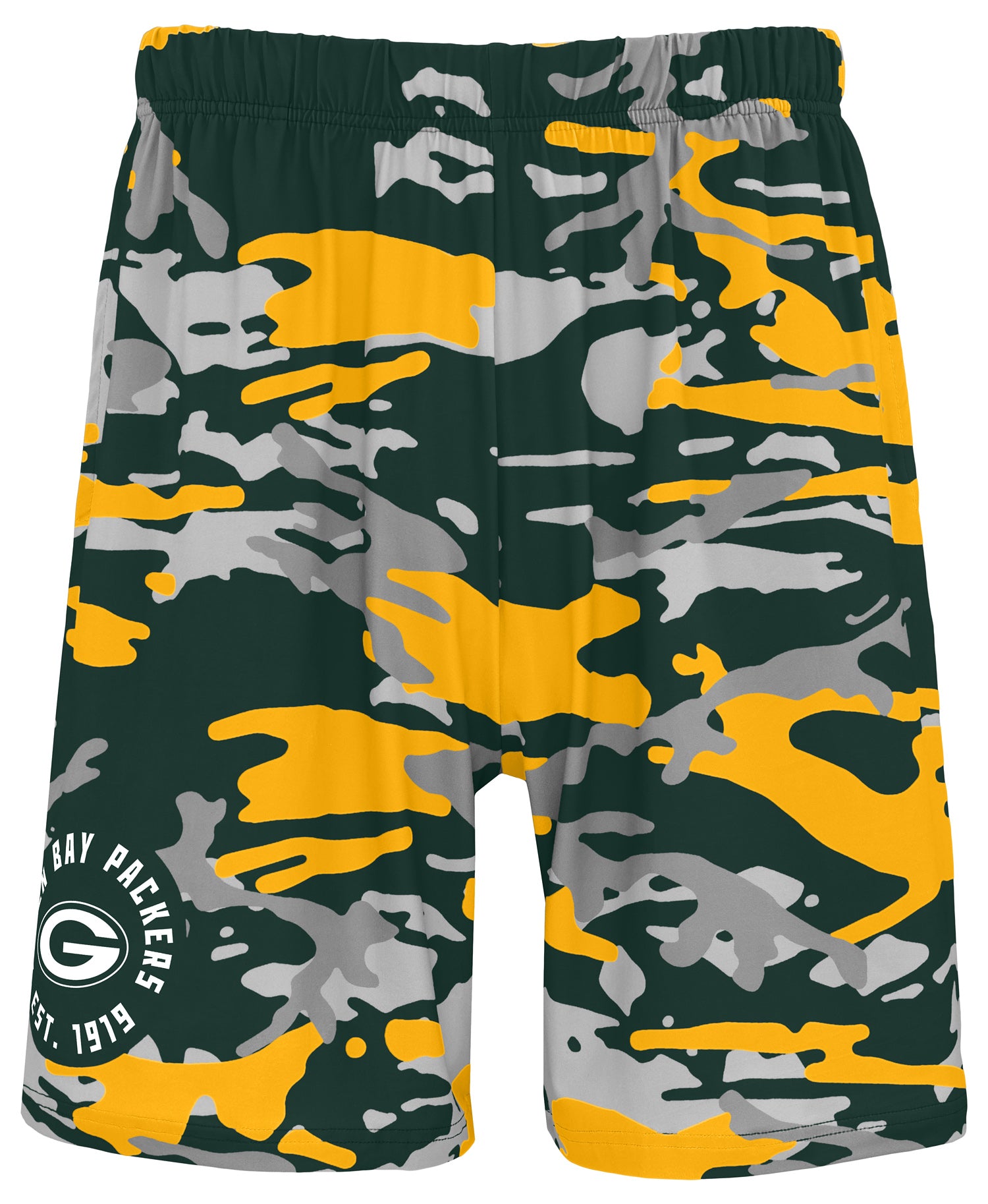 Zubaz NFL   Alt Camo Short 7in, GREEN BAY PACKERS