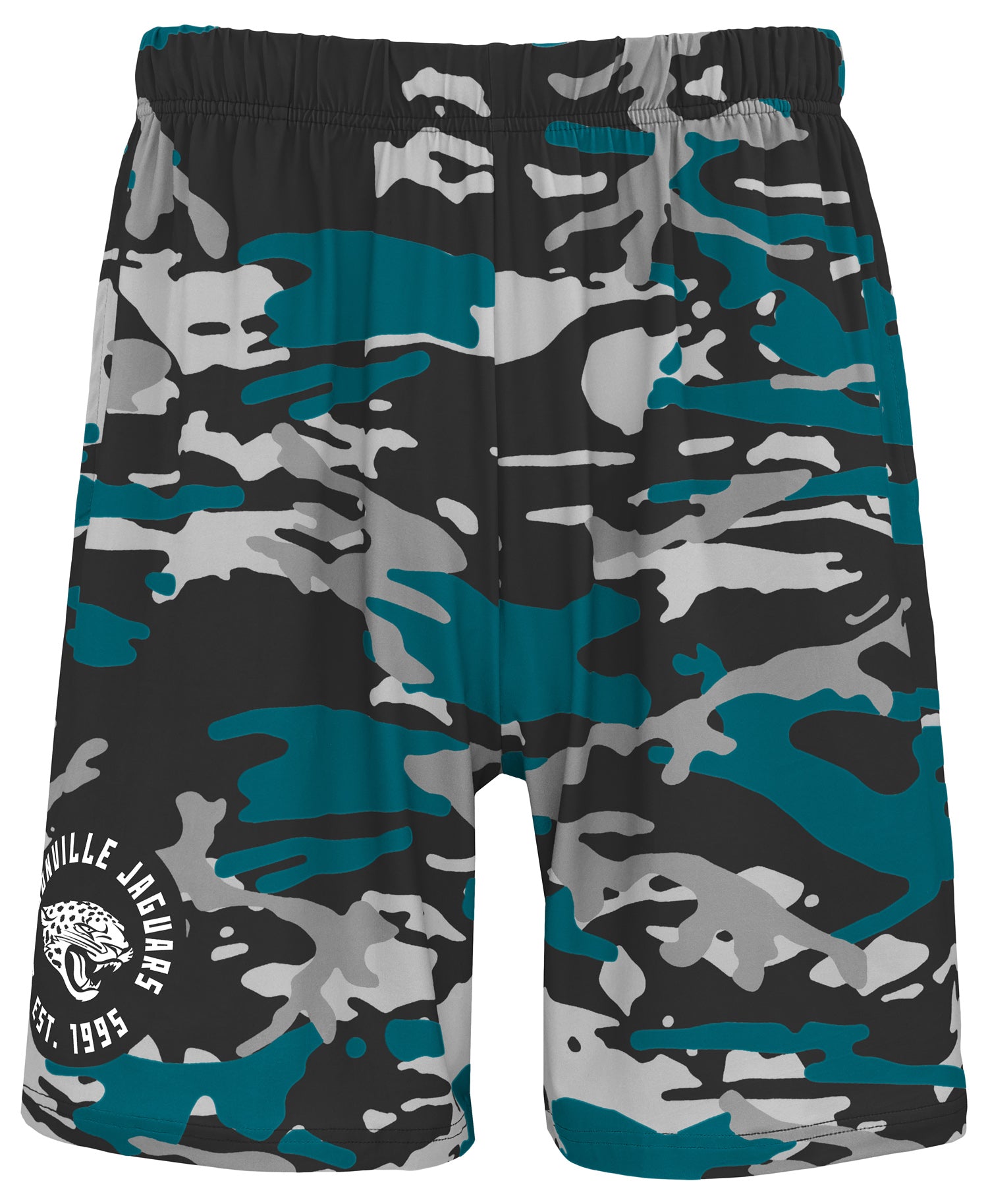 Zubaz NFL   Alt Camo Short 7in, JACKSONVILLE JAGUARS
