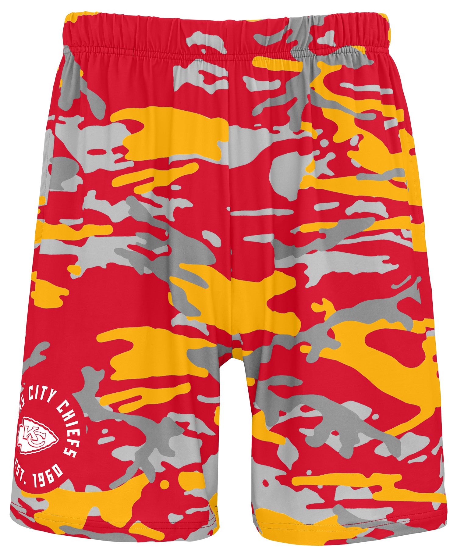 Zubaz NFL   Alt Camo Short 7in, KANSAS CITY CHIEFS