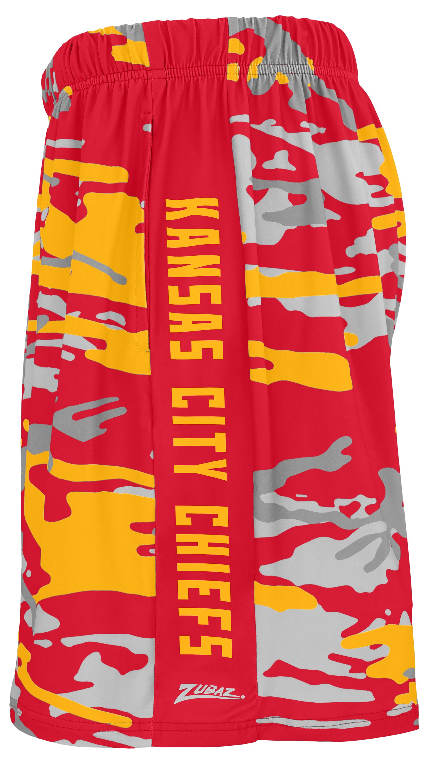 Zubaz NFL   Alt Camo Short 7in, KANSAS CITY CHIEFS