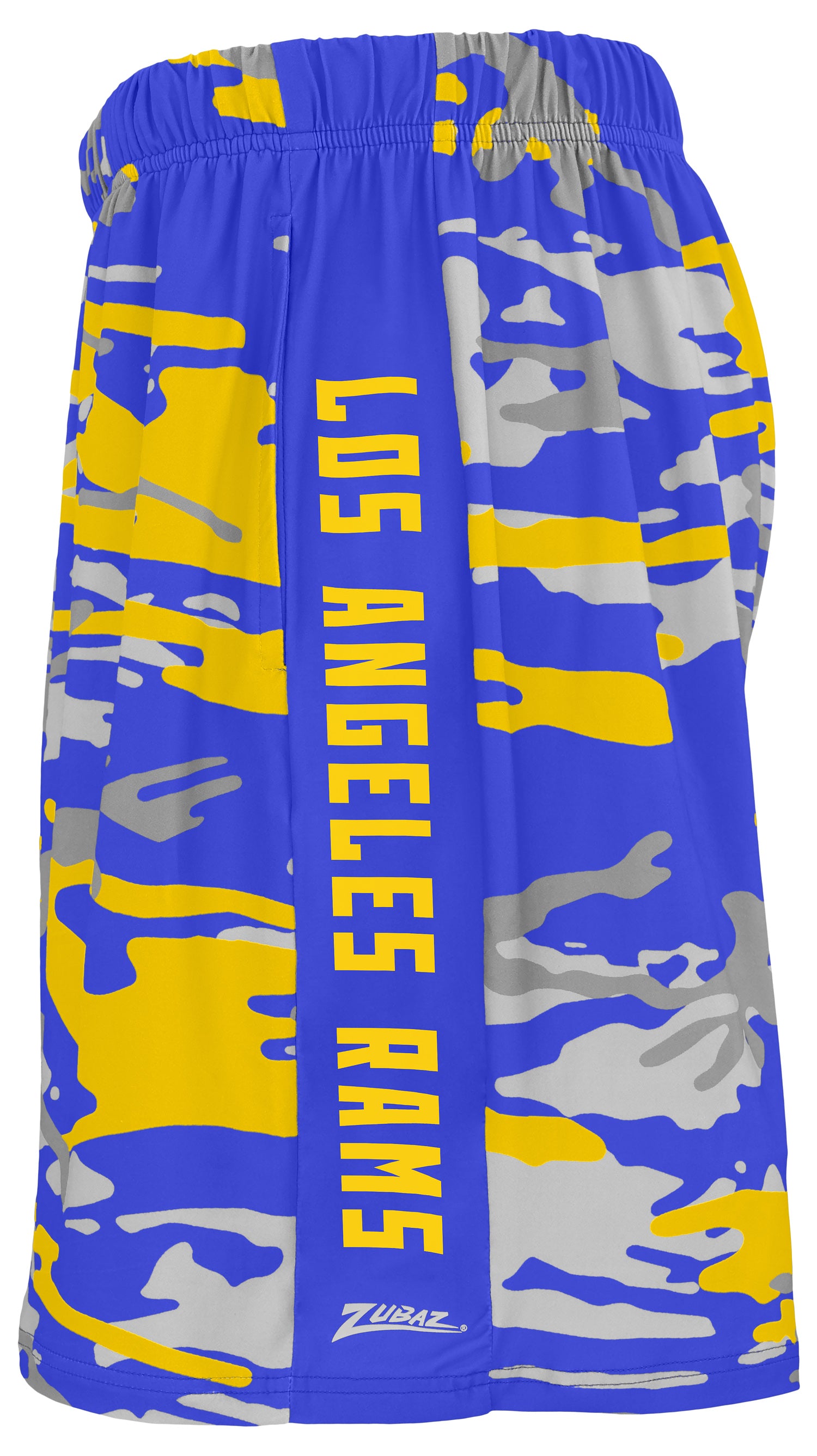 Zubaz NFL   Alt Camo Short 7in, LOS ANGELES RAMS