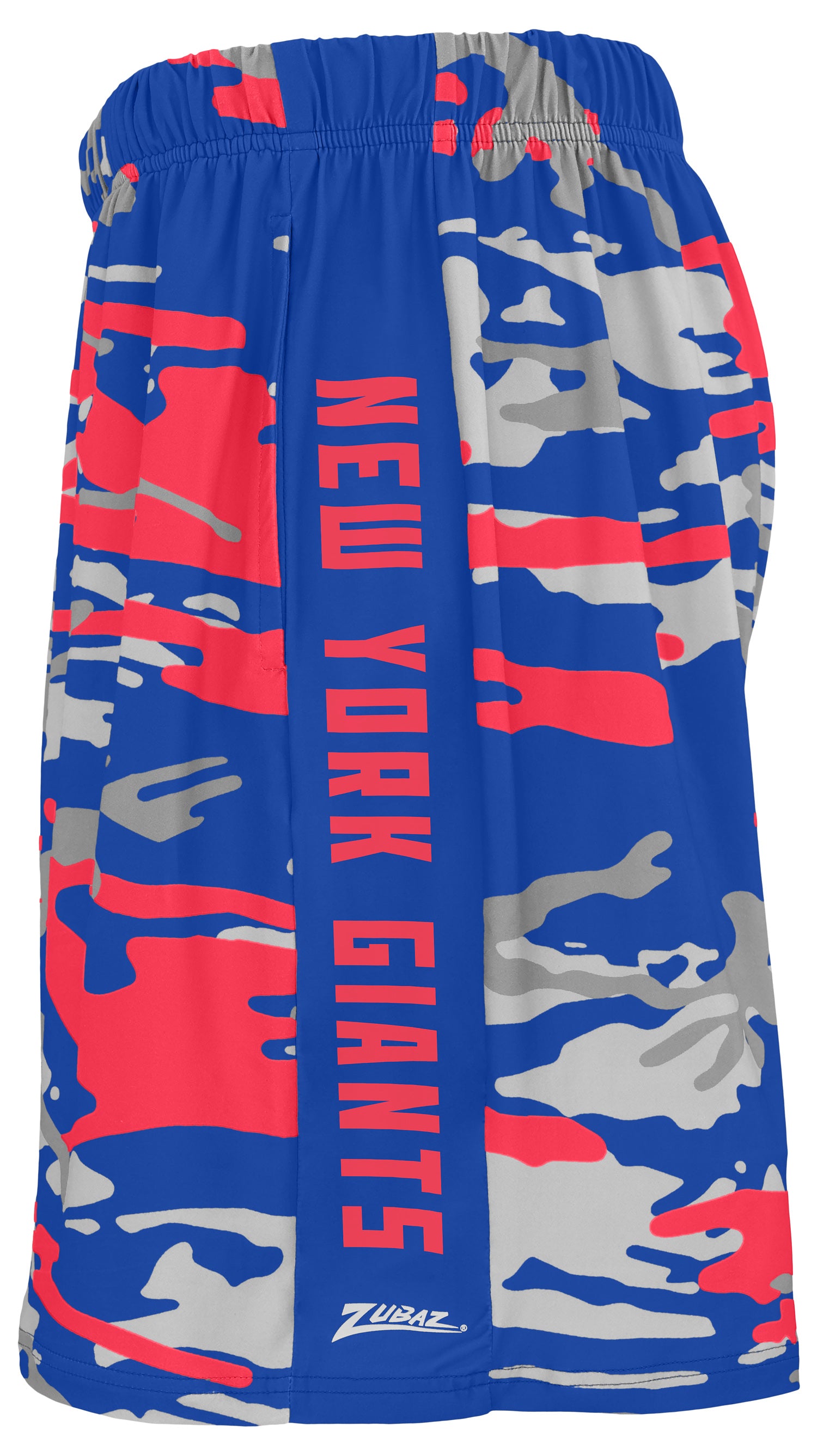 Zubaz NFL   Alt Camo Short 7in, NEW YORK GIANTS