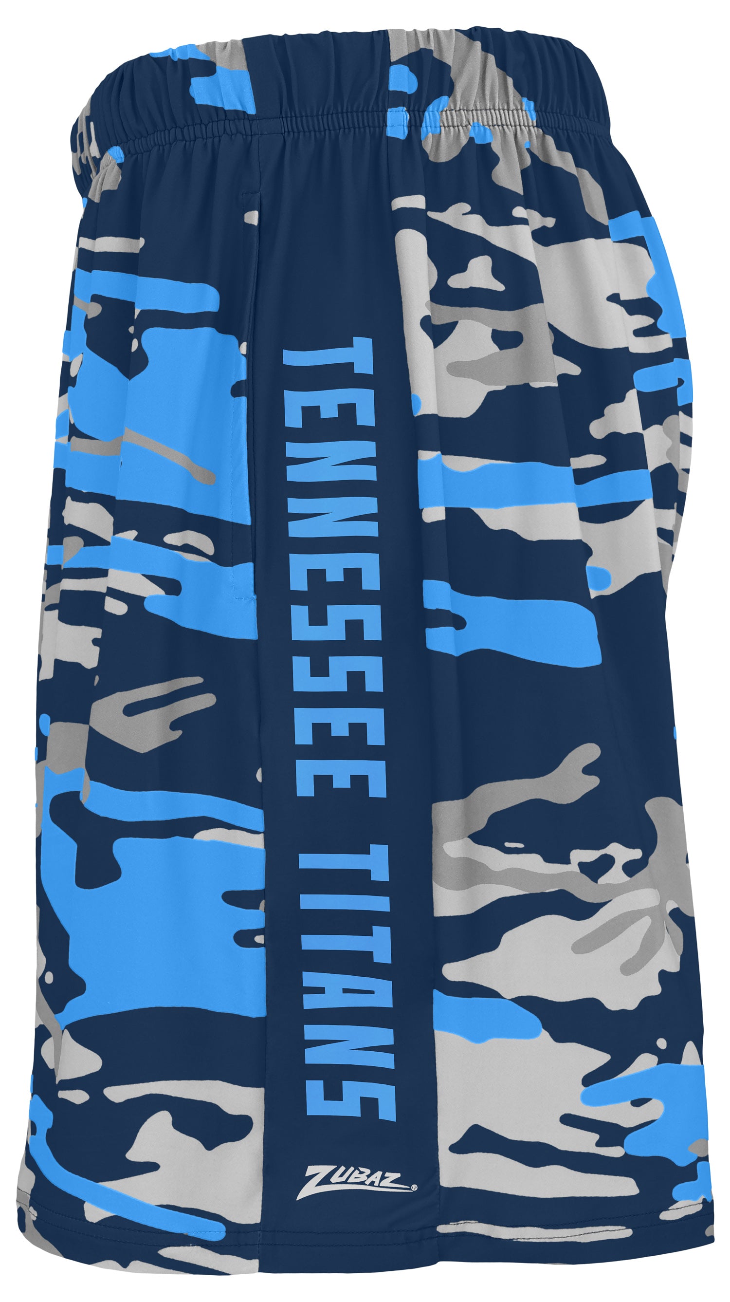 Zubaz NFL   Alt Camo Short 7in, TENNESSEE TITANS