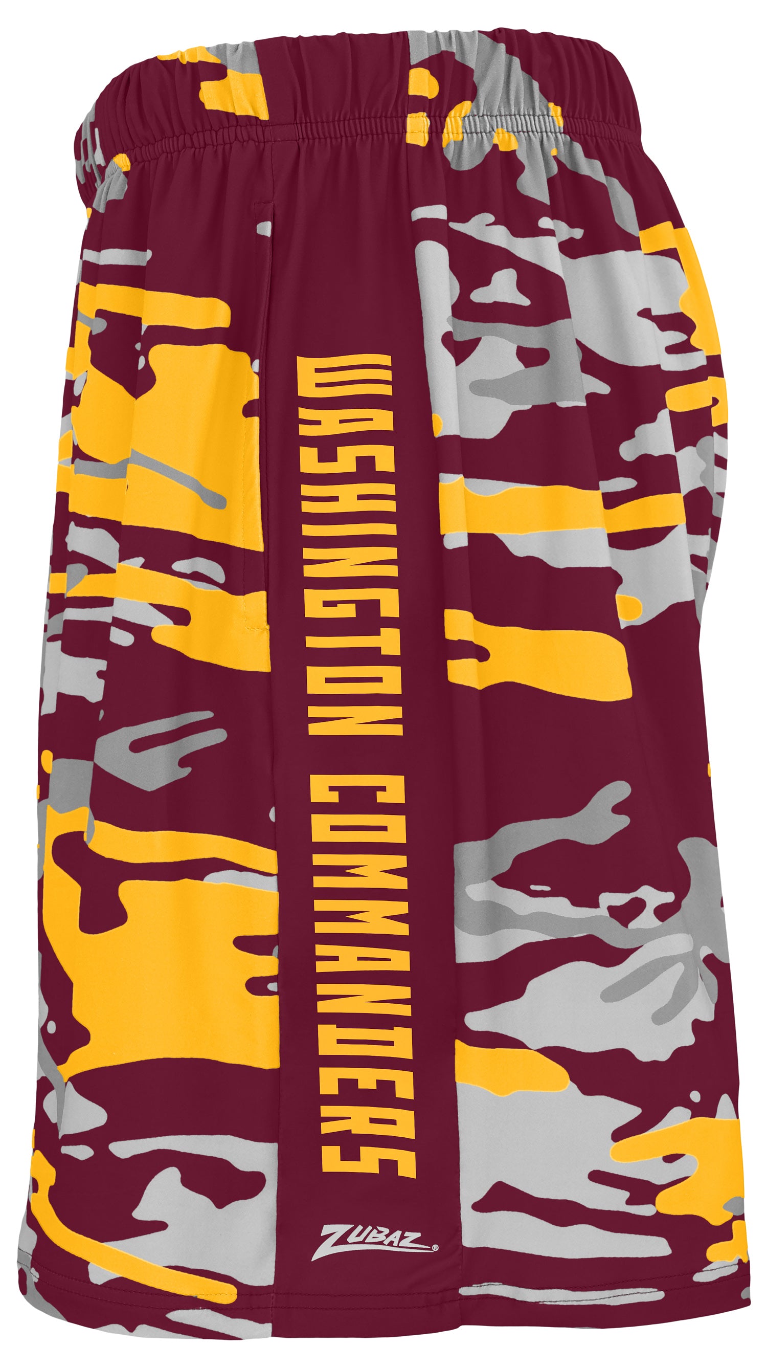 Zubaz NFL   Alt Camo Short 7in, WASHINGTON COMMANDERS