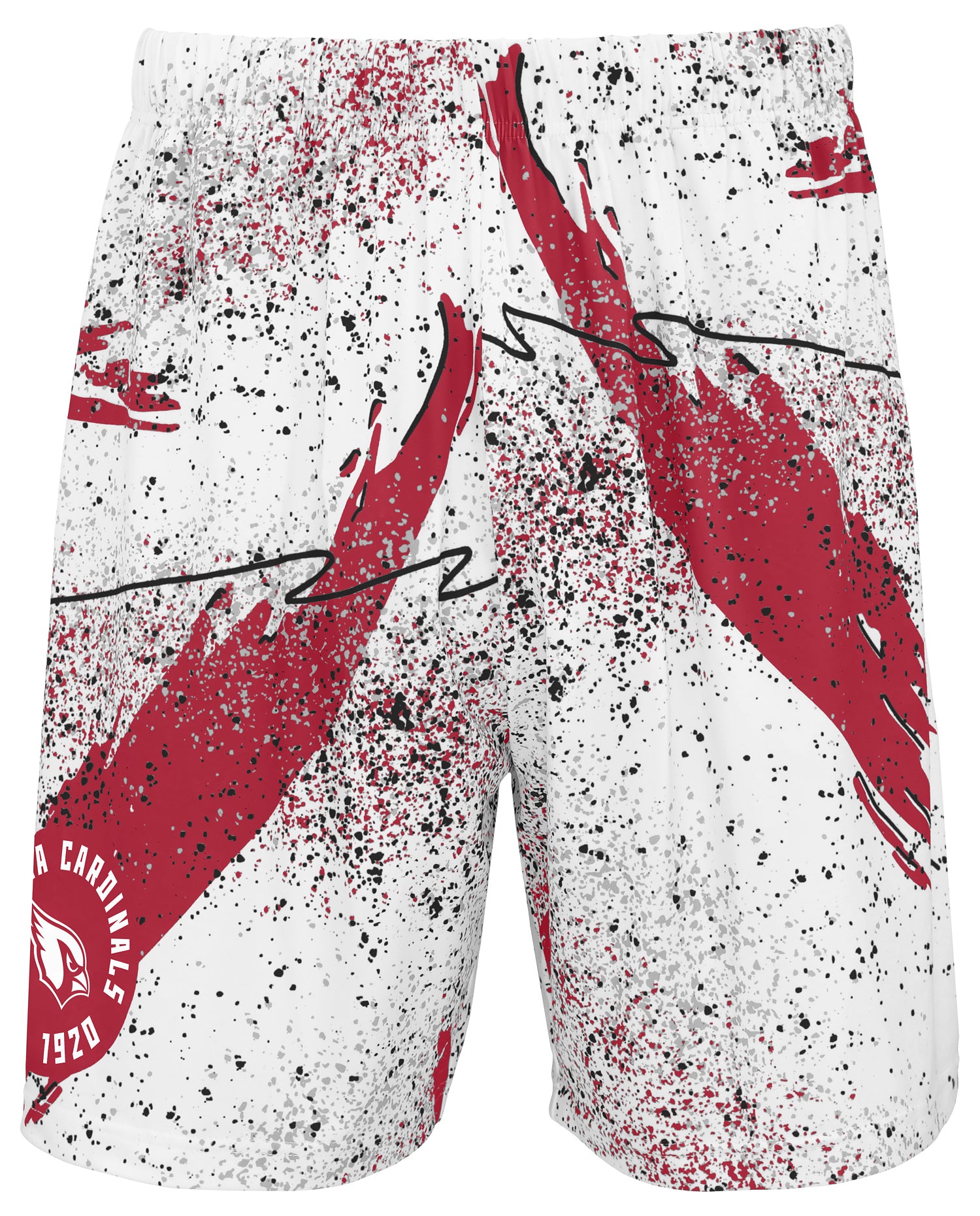 Zubaz NFL   Conffie Short 7in, ARIZONA CARDINALS