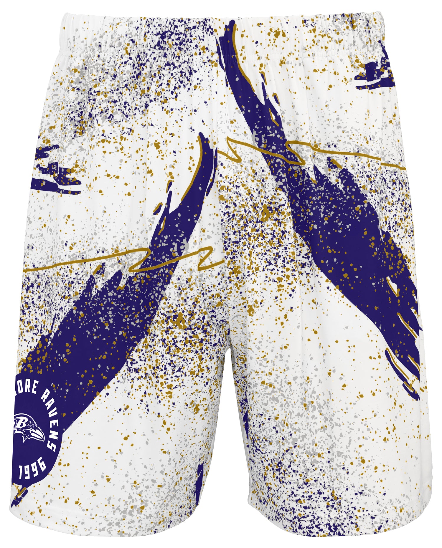 Zubaz NFL   Conffie Short 7in, BALTIMORE RAVENS