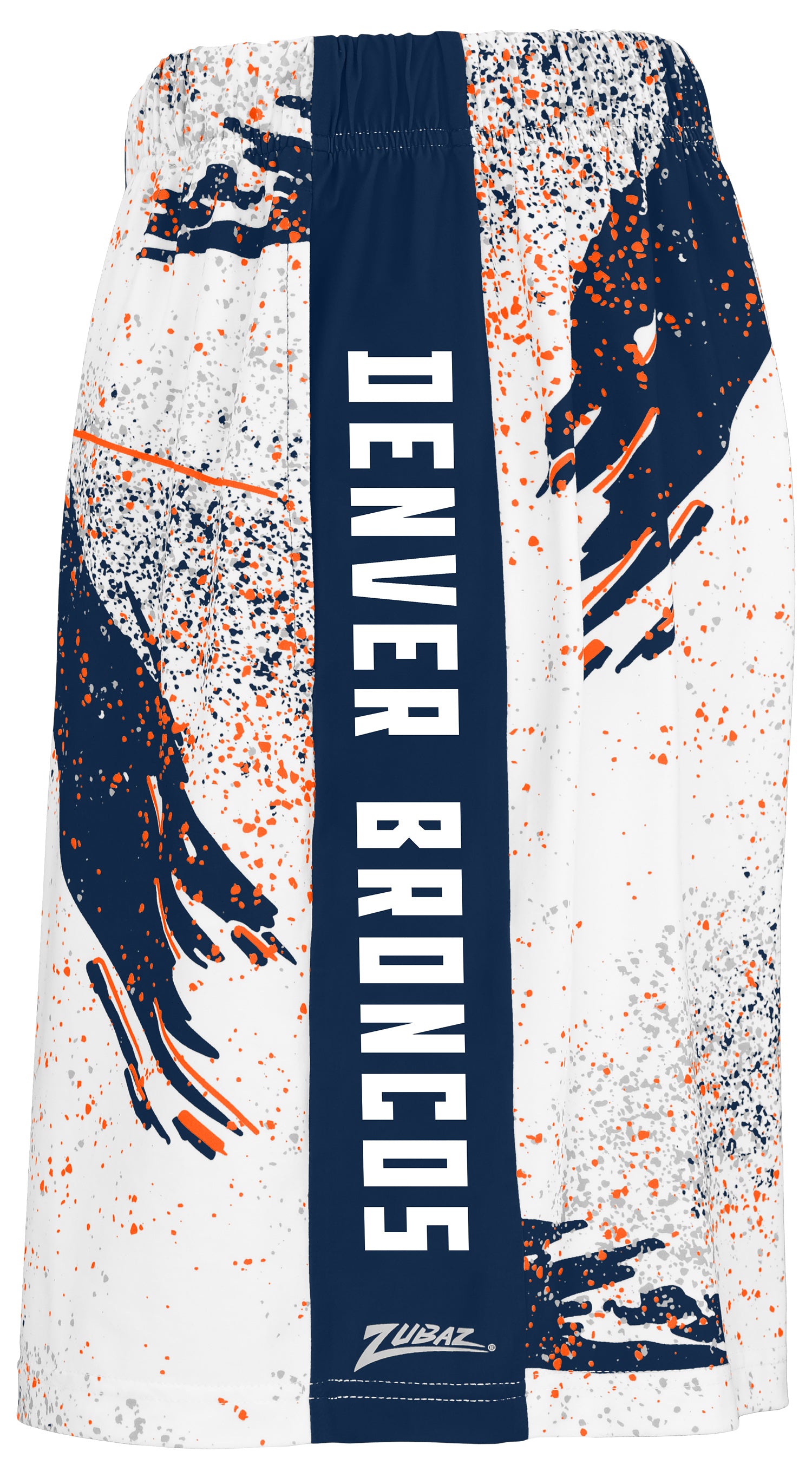 Zubaz NFL   Conffie Short 7in, DENVER BRONCOS