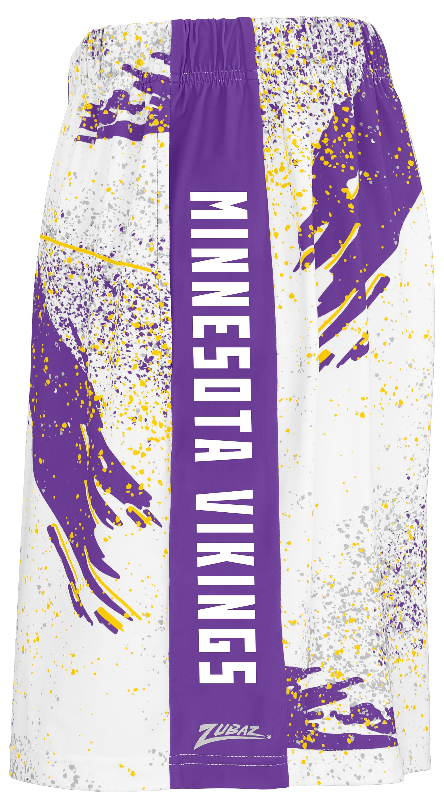Zubaz NFL   Conffie Short 7in, MINNESOTA VIKINGS
