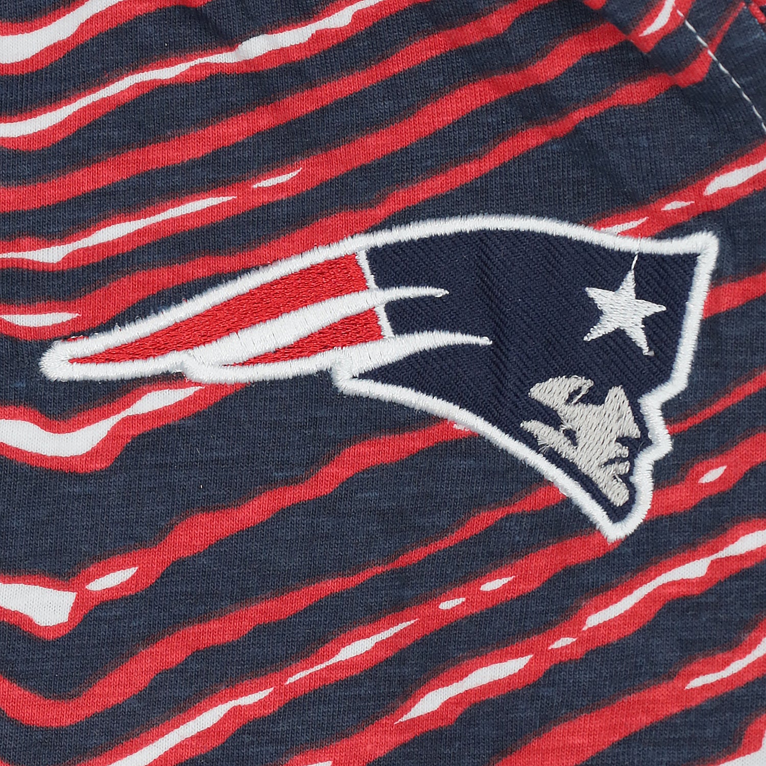 Zubaz NFL  UNISEX Z88 3 Color Zebra - Direct Embroidered Logo Pants, NEW ENGLAND PATRIOTS
