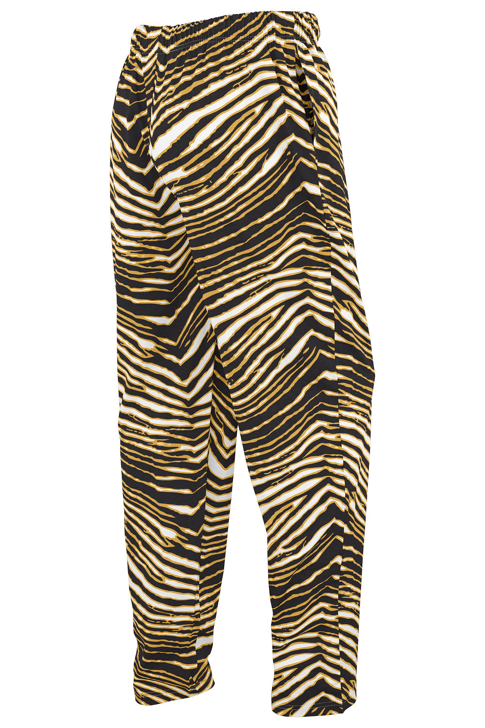 Zubaz NFL  UNISEX Z88 3 Color Zebra - Direct Embroidered Logo Pants, NEW ORLEANS SAINTS