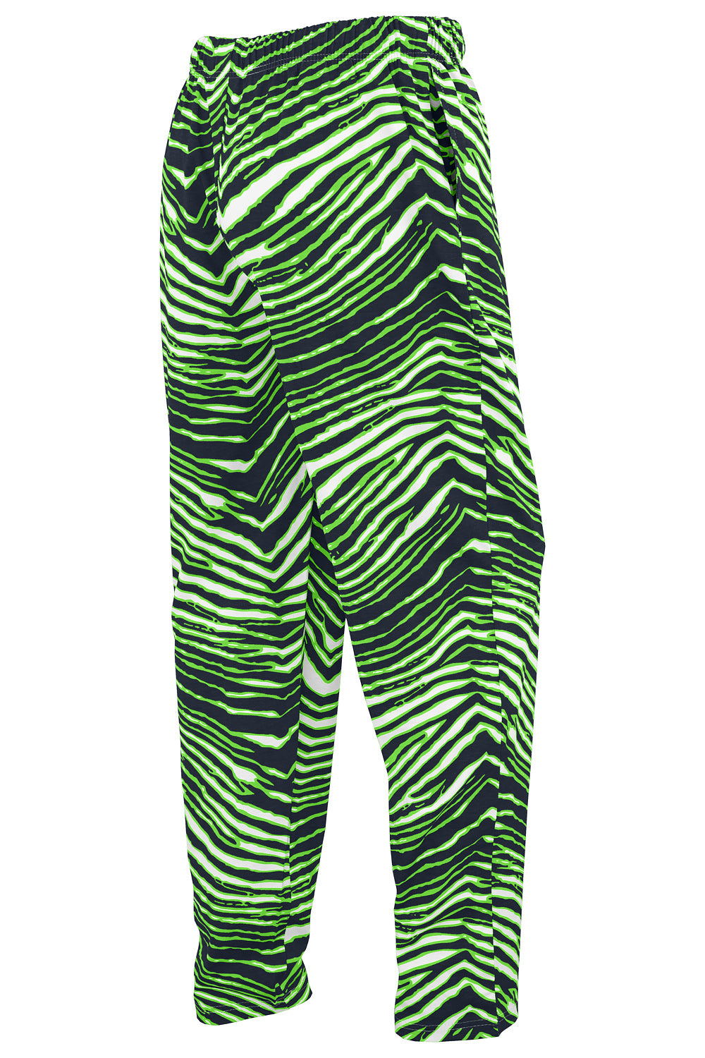Zubaz NFL  UNISEX Z88 3 Color Zebra - Direct Embroidered Logo Pants, SEATTLE SEAHAWKS