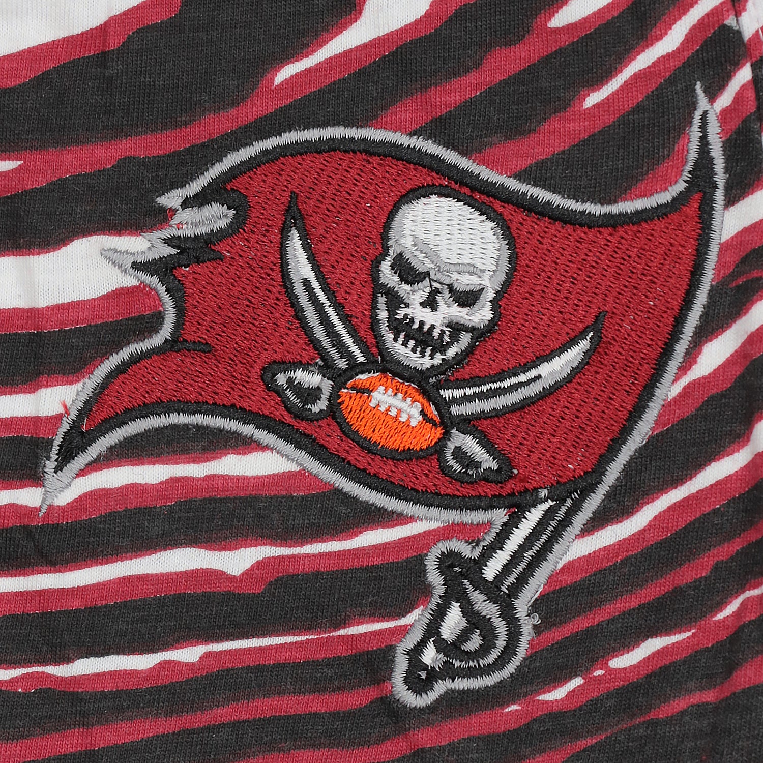 Zubaz NFL  UNISEX Z88 3 Color Zebra - Direct Embroidered Logo Pants, TAMPA BAY BUCCANEERS