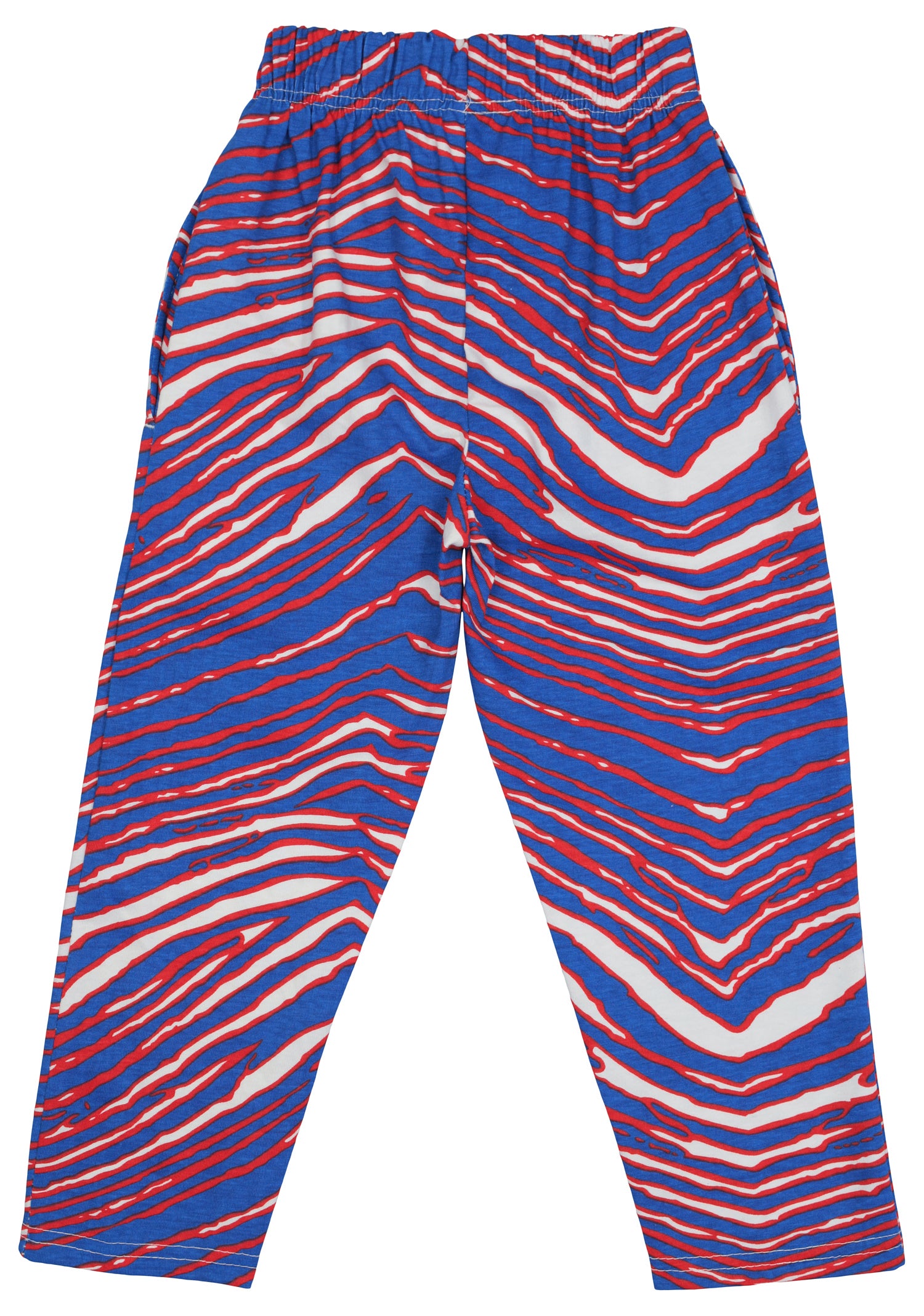 Zubaz NFL  UNISEX Zebra Z88 Mini Mafia Pant, BUFFALO BILLS