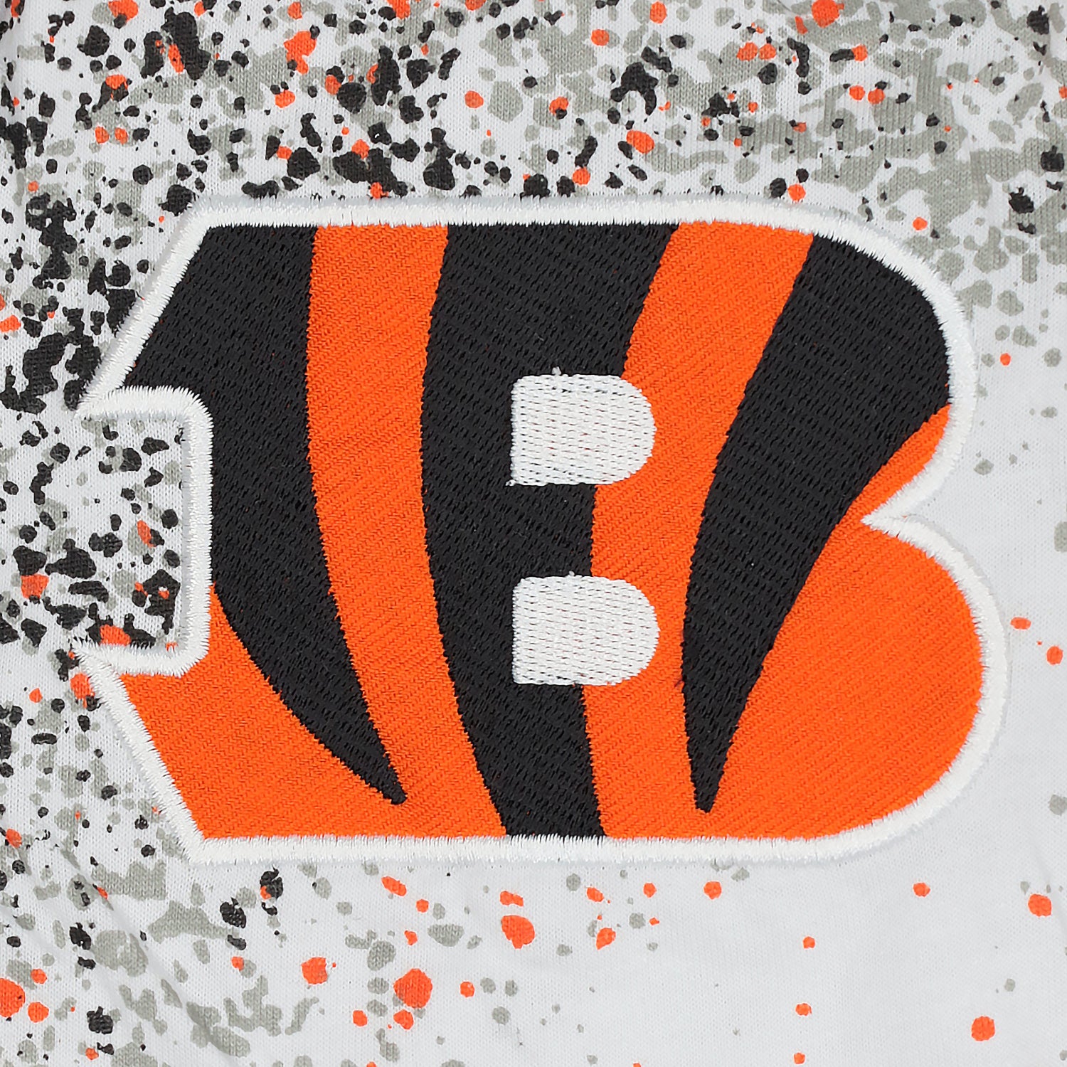 Zubaz NFL Adult Unisex Z88 Embroidered Confetti 3 Color Pants, Cincinn