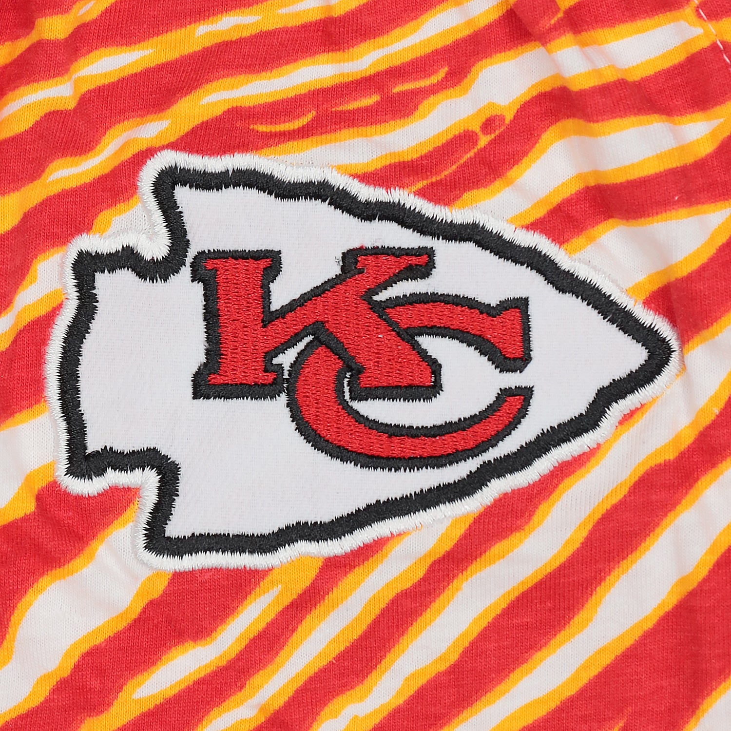 Zubaz NFL  UNISEX Z88 3 Color Zebra - Direct Embroidered Logo Pants, KANSAS CITY CHIEFS