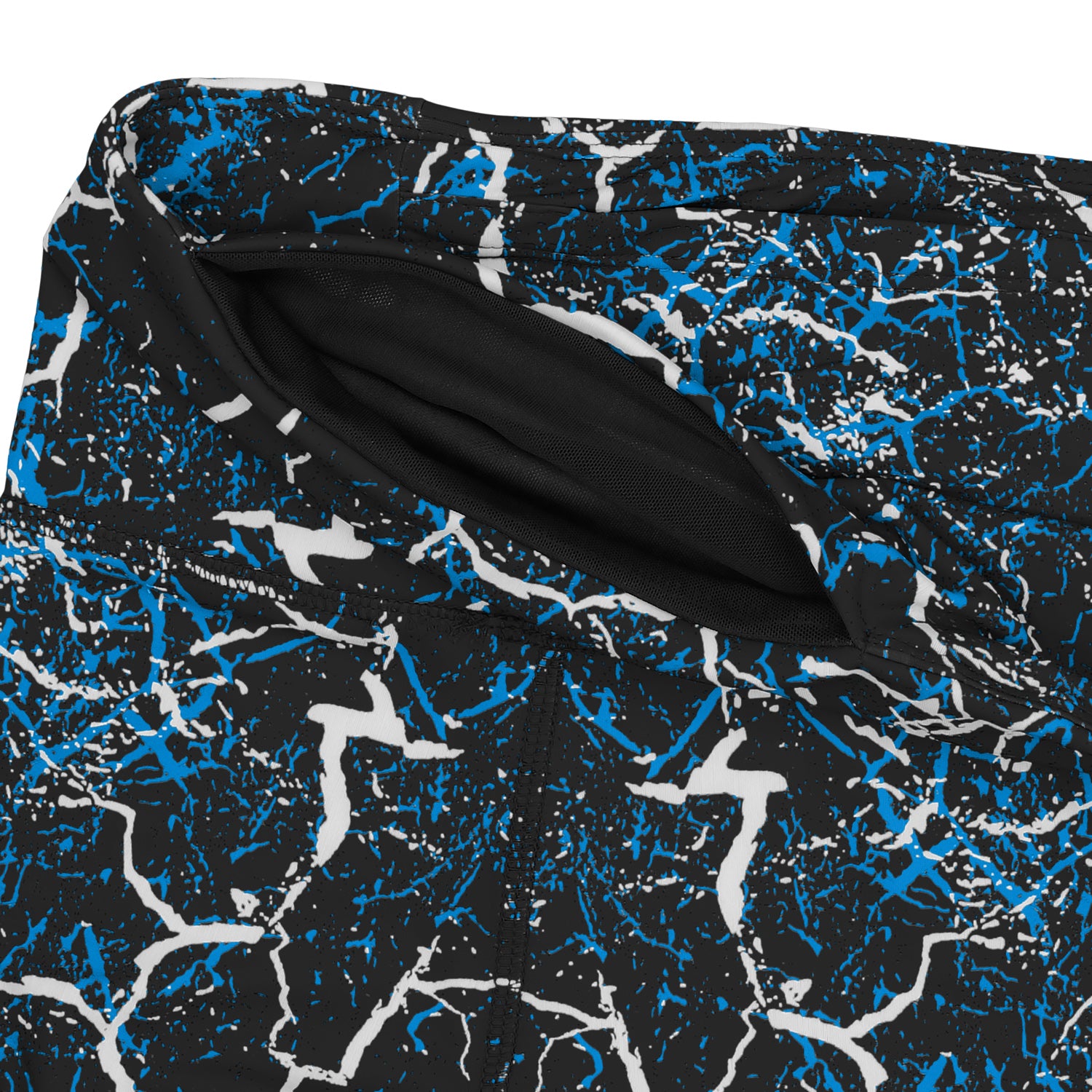 Zubaz NFL Women's 2 Pack Zebra 2 Color And Marble Leggings with Pimary Logo, Carolina Panthers