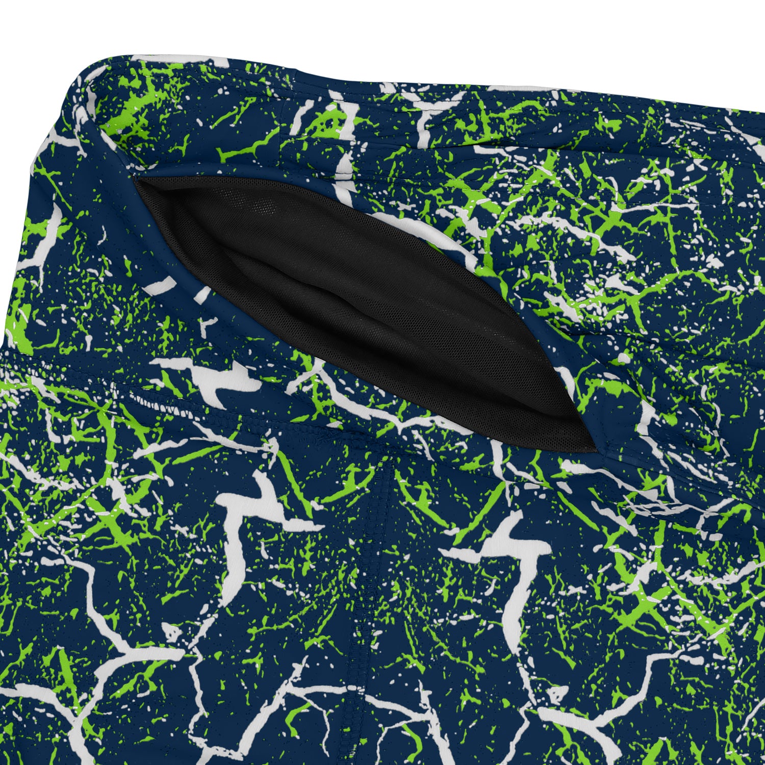 Zubaz NFL Women's 2 Pack Zebra 2 Color And Marble Leggings with Pimary Logo, Seattle Seahawks