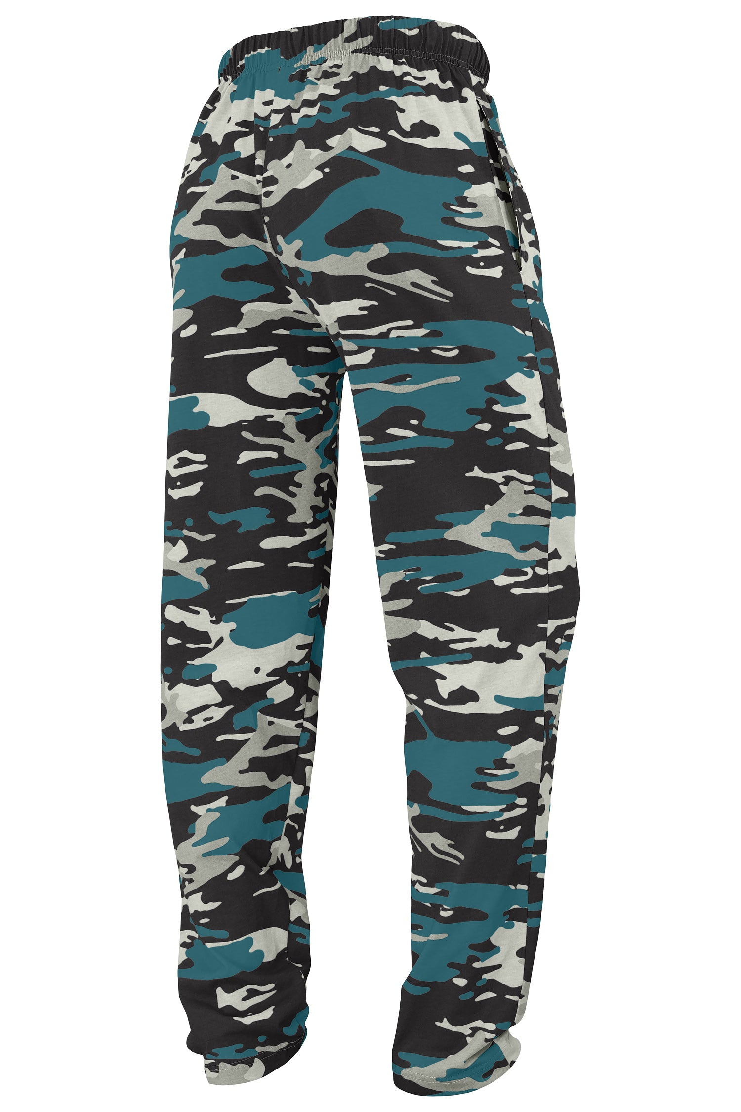 Zubaz NFL Adult Unisex Z88 Embroidered Alt Camo Pants, Philadelphia Eagles