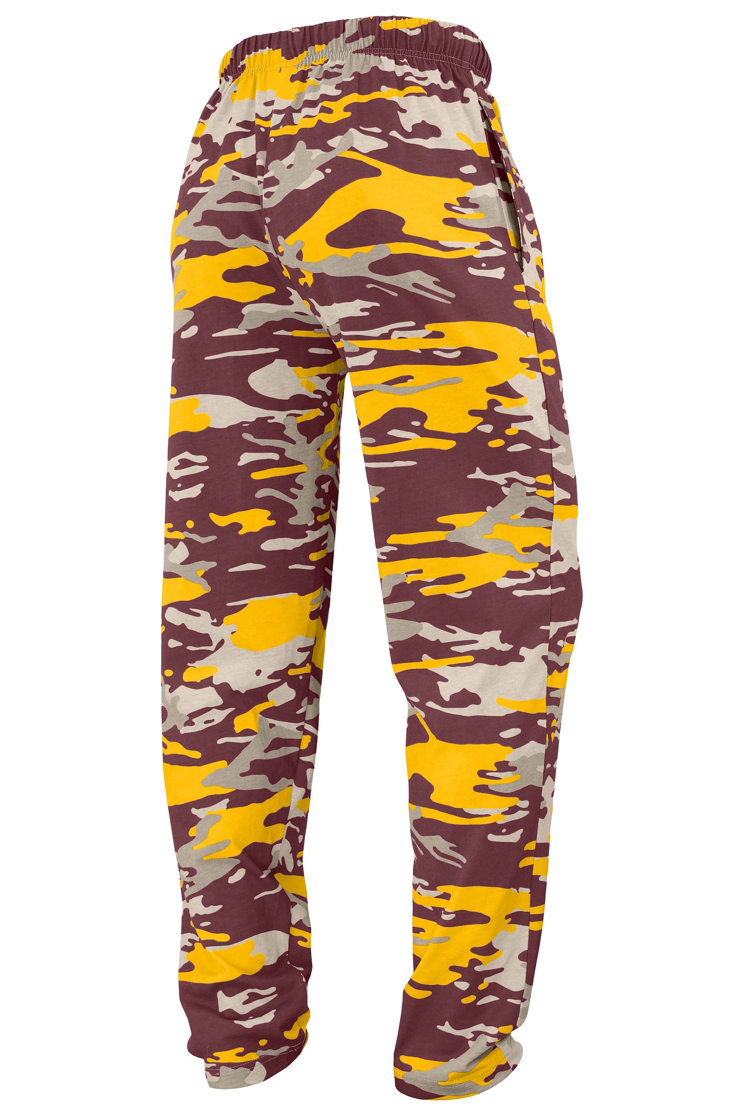 Zubaz NFL Adult Unisex Z88 Embroidered Alt Camo Pants, Washington Comm