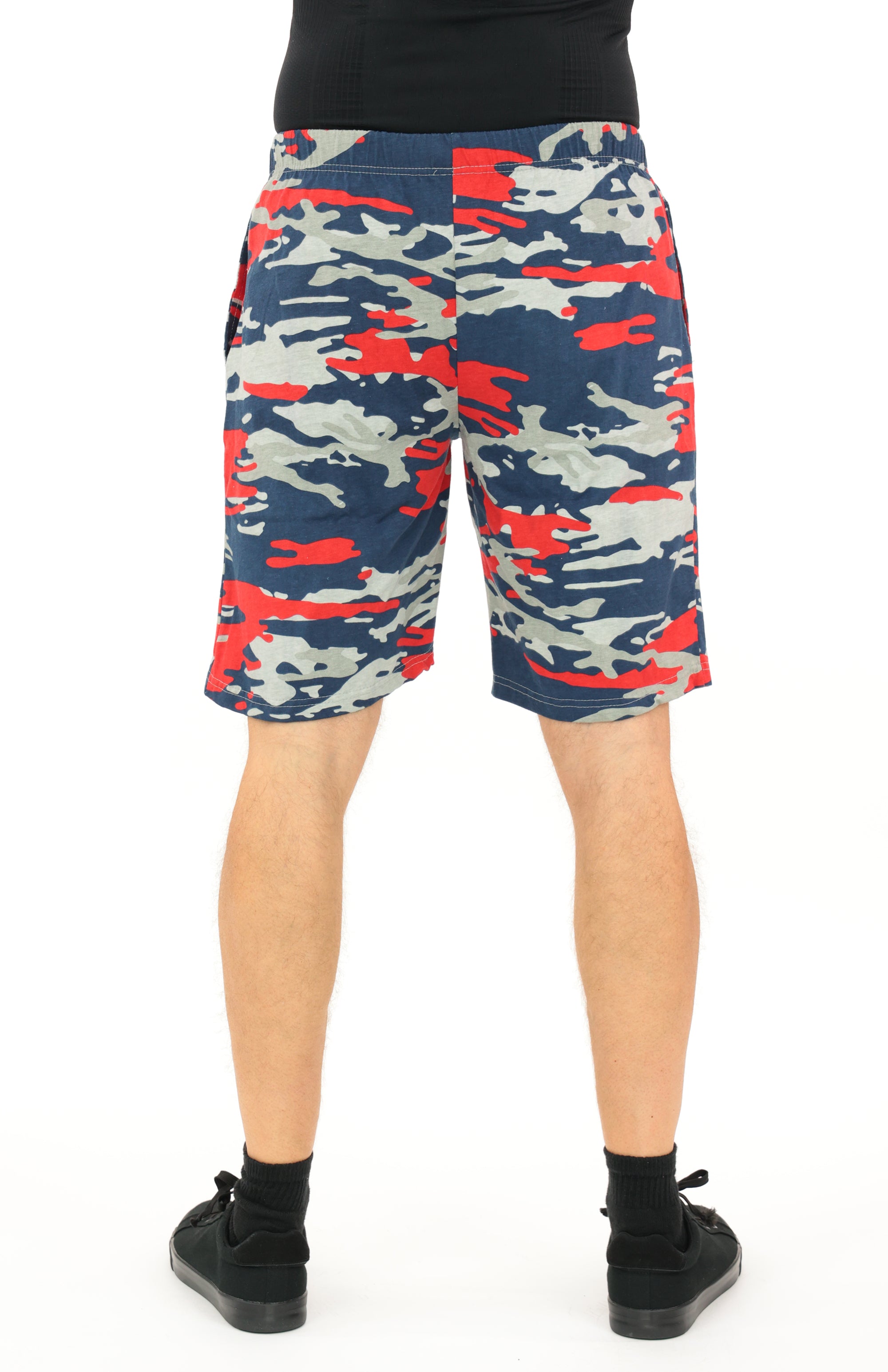 Zubaz NFL Adult Unisex Z88 Embroidered Alt Camo Shorts, Houston Texans