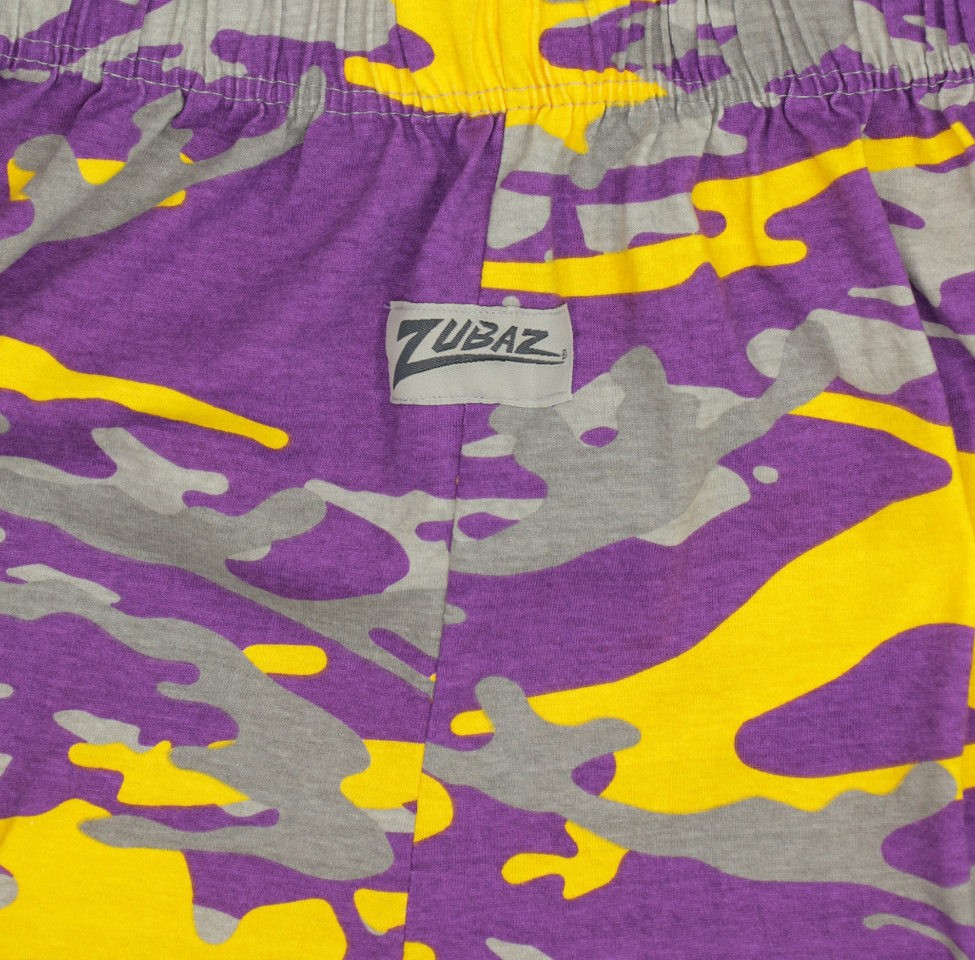 Zubaz NFL Adult Unisex Z88 Embroidered Alt Camo Shorts, Minnesota Vikings