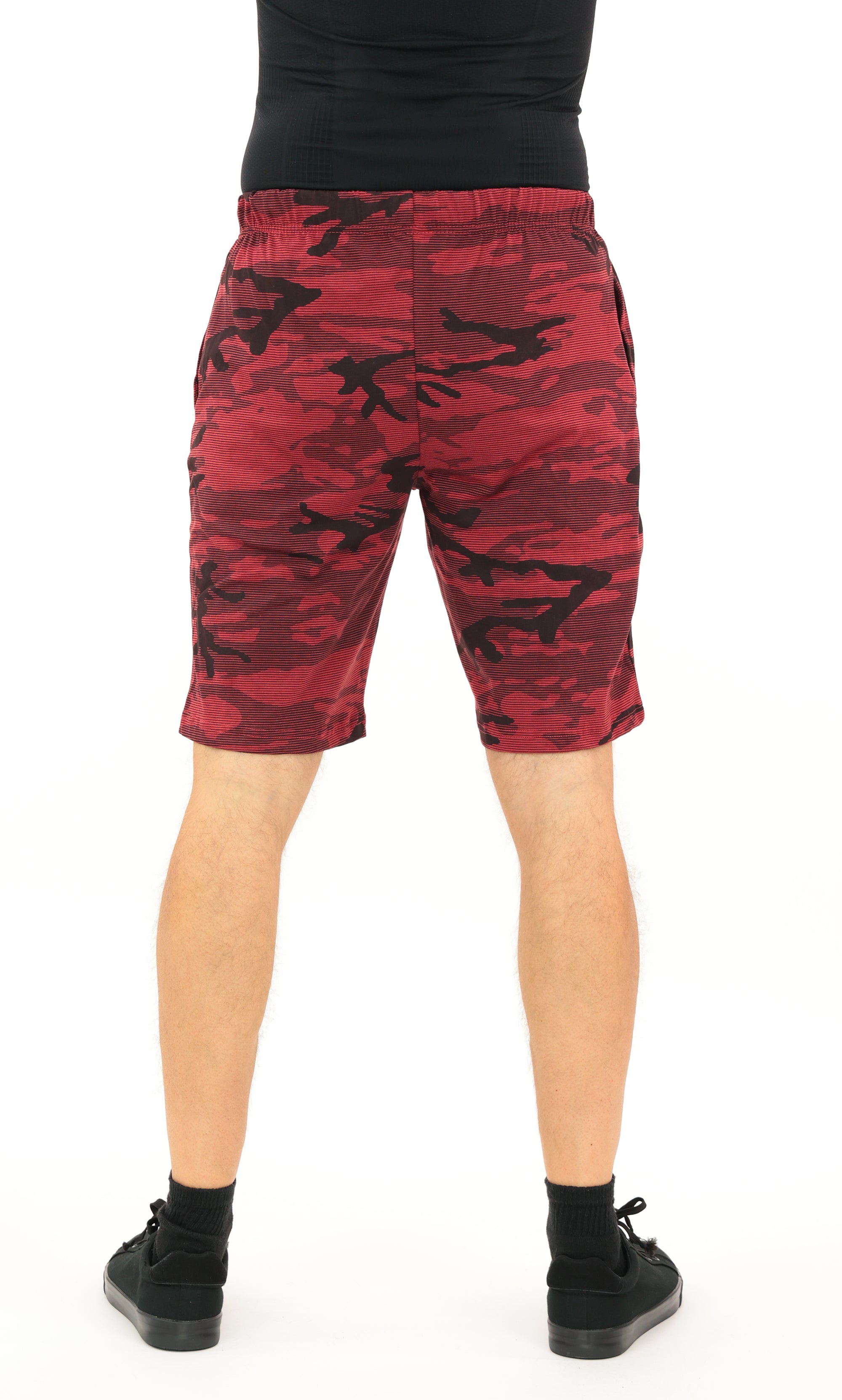 Zubaz NFL Adult Unisex Z88 Camo Lines Shorts, Arizona Cardinals